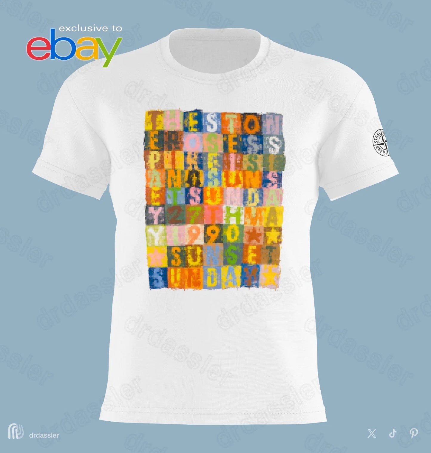 Stone Roses 'SPIKE ISLAND'  fools gold she bangs the drums this is one waterfall Unisex T-shirt, Sweatshirt, Hoodie, Long Sleeve Tee - T-Shirt, Sweatshirt, Hoodie
