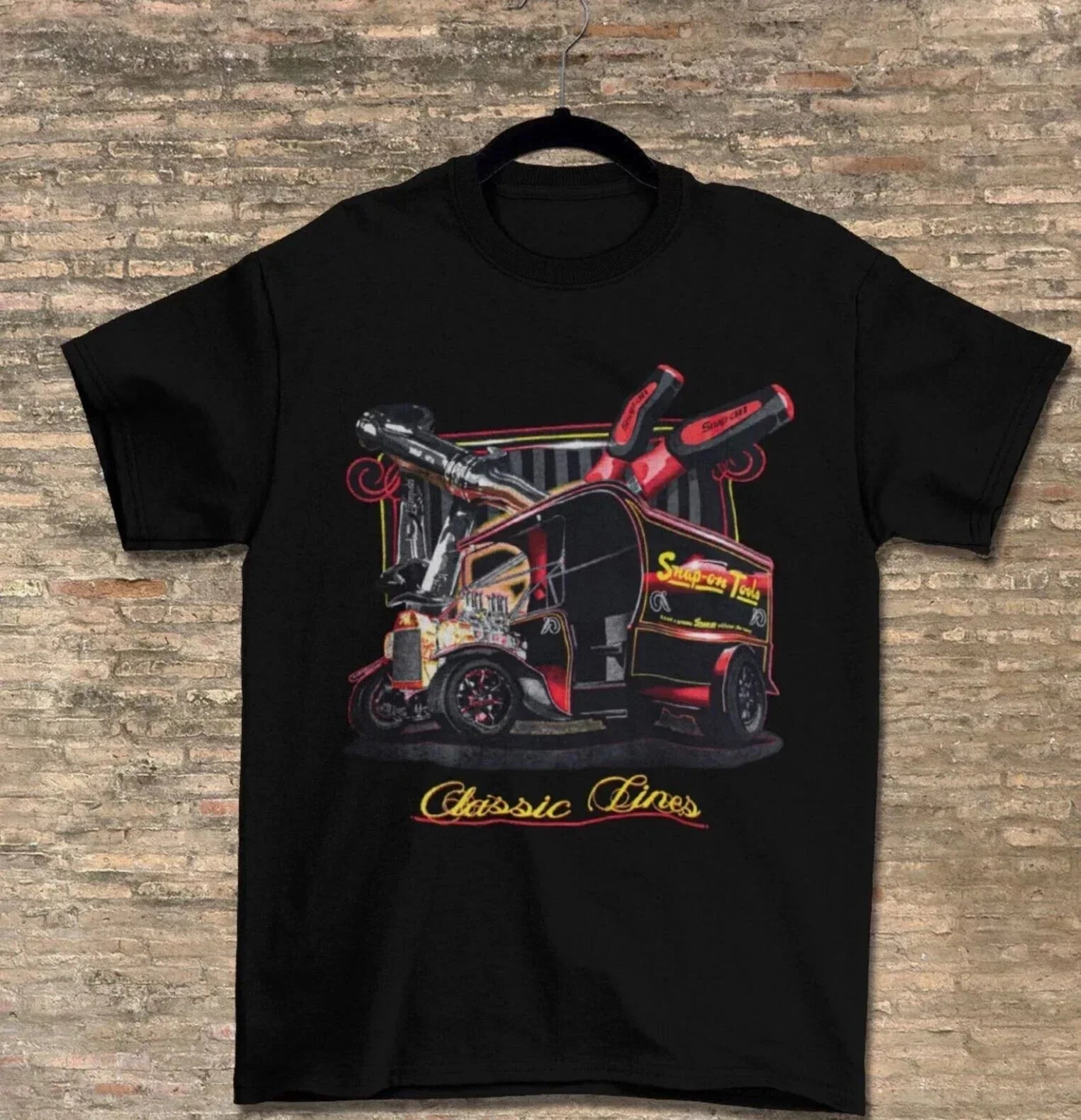 Snap On Tools Classic Lines Graphic Crewneck Unisex T-Shirt Unisex T-shirt, Sweatshirt, Hoodie, Long Sleeve Tee - T-Shirt, Sweatshirt, Hoodie
