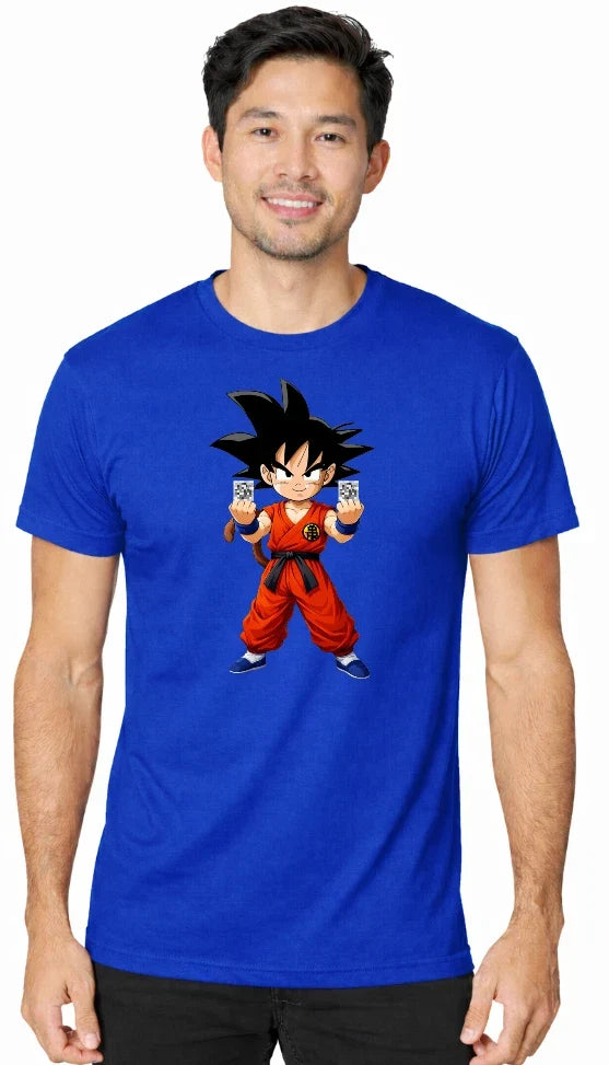 Dragonballz Goku (middle finger) T-Shirt Unisex T-shirt, Sweatshirt, Hoodie, Long Sleeve Tee - T-Shirt, Sweatshirt, Hoodie