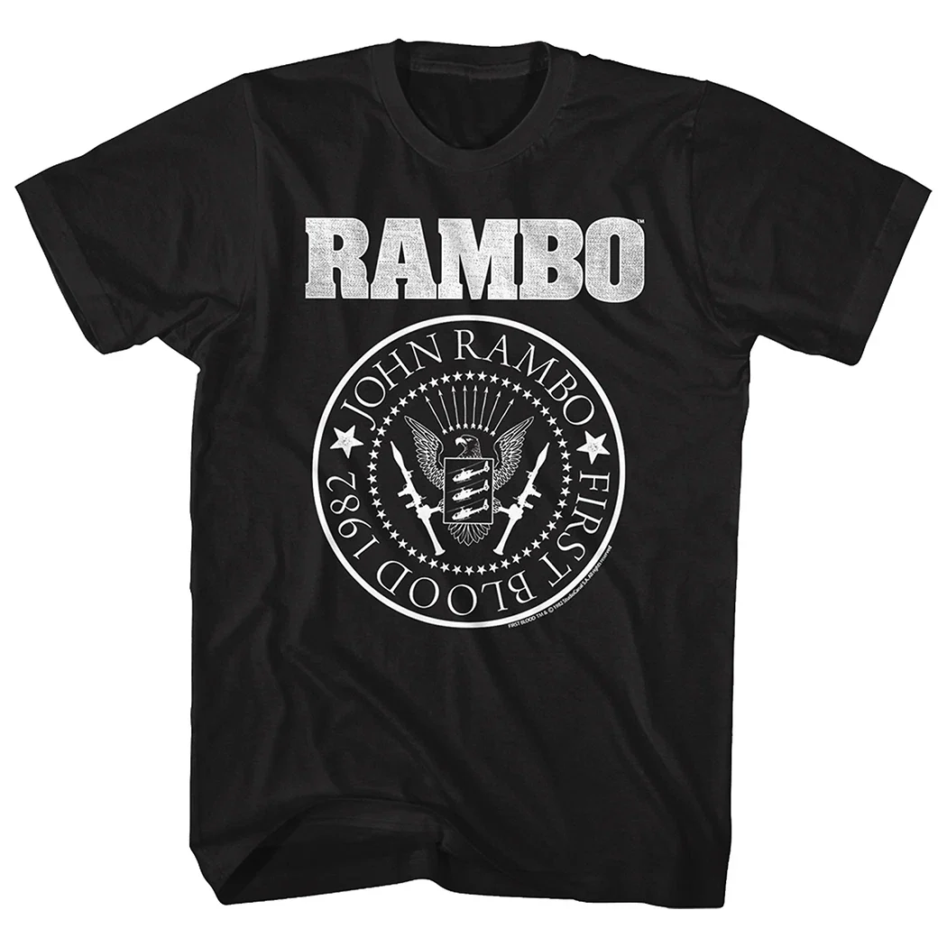 First Blood Rambo 1982 Seal T-Shirt Unisex T-shirt, Sweatshirt, Hoodie, Long Sleeve Tee - T-Shirt, Sweatshirt, Hoodie