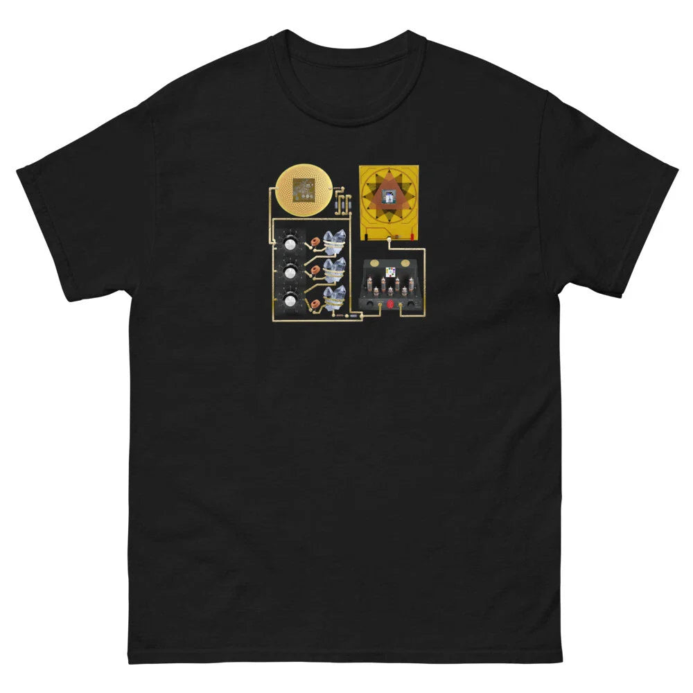 Radionic Machine Manifestation Shirt 3 Dial Design Unisex T-shirt, Sweatshirt, Hoodie, Long Sleeve Tee - T-Shirt, Sweatshirt, Hoodie
