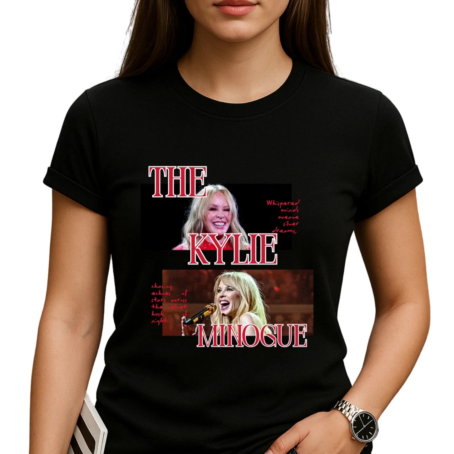 Kylie Minogue T-Shirt | The Kylie Concert Tee, Pop Icon T-Shirt |  Unisex Sizes Unisex T-shirt, Sweatshirt, Hoodie, Long Sleeve Tee - T-Shirt, Sweatshirt, Hoodie