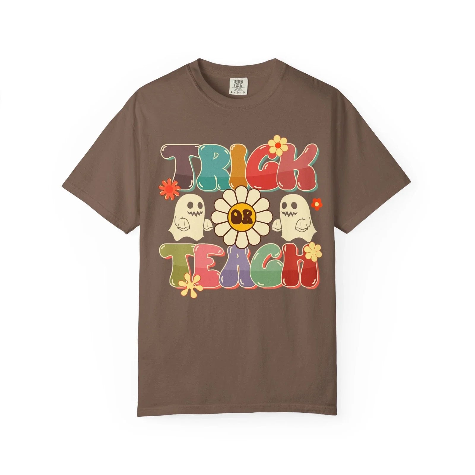 Retro Halloween Teacher Tee, Unisex Shirt, Fall Fashion, Party Gift Unisex T-shirt, Sweatshirt, Hoodie, Long Sleeve Tee - T-Shirt, Sweatshirt, Hoodie