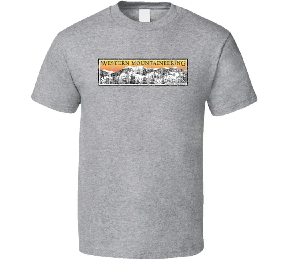 Western Mountaineering Camping Outdoors Lover Cool Trendy Worn Look T Shirt Unisex T-shirt, Sweatshirt, Hoodie, Long Sleeve Tee - T-Shirt, Sweatshirt, Hoodie