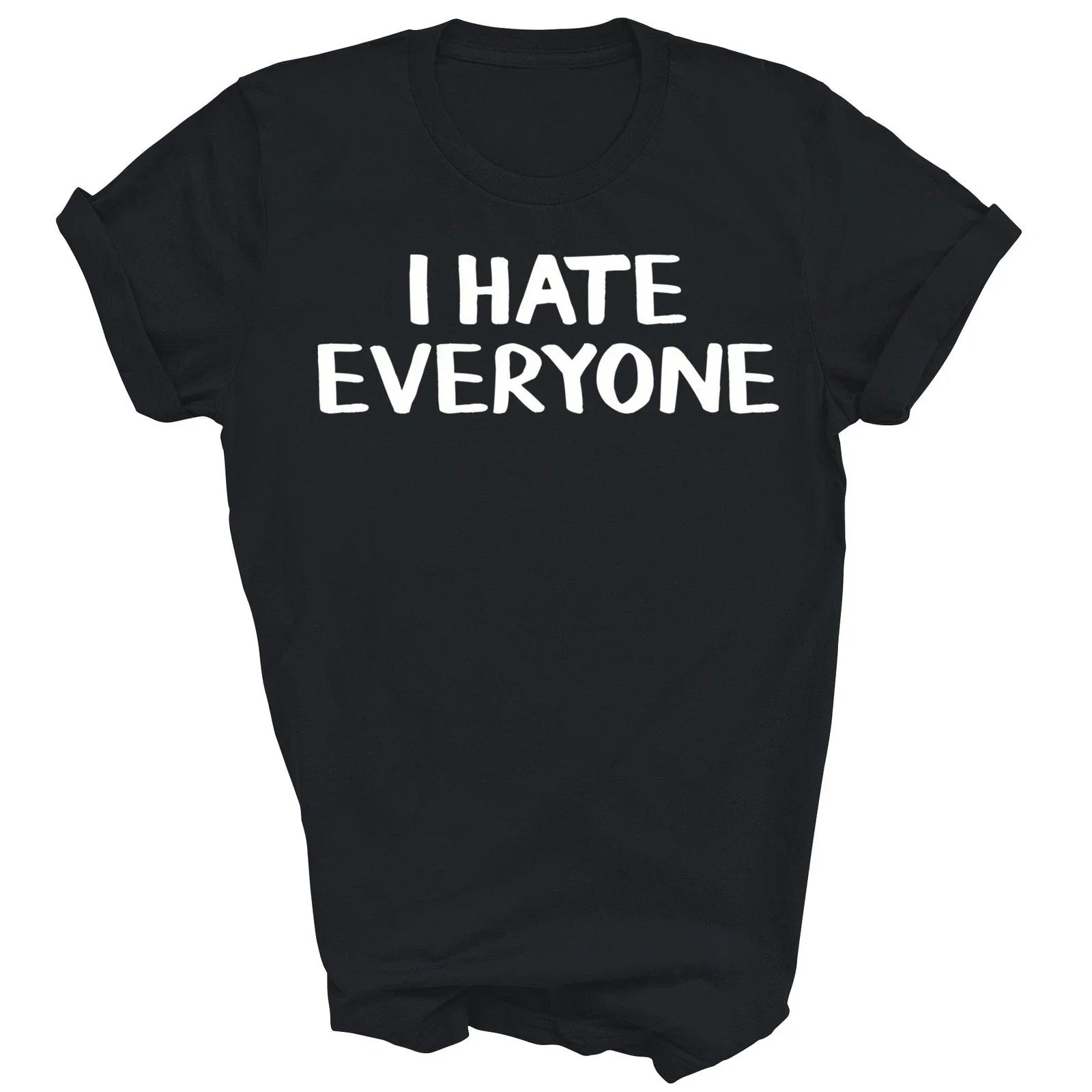 I Hate Everyone Introvert Introverted Unisex Shirt Gift Unisex T-shirt, Sweatshirt, Hoodie, Long Sleeve Tee - T-Shirt, Sweatshirt, Hoodie