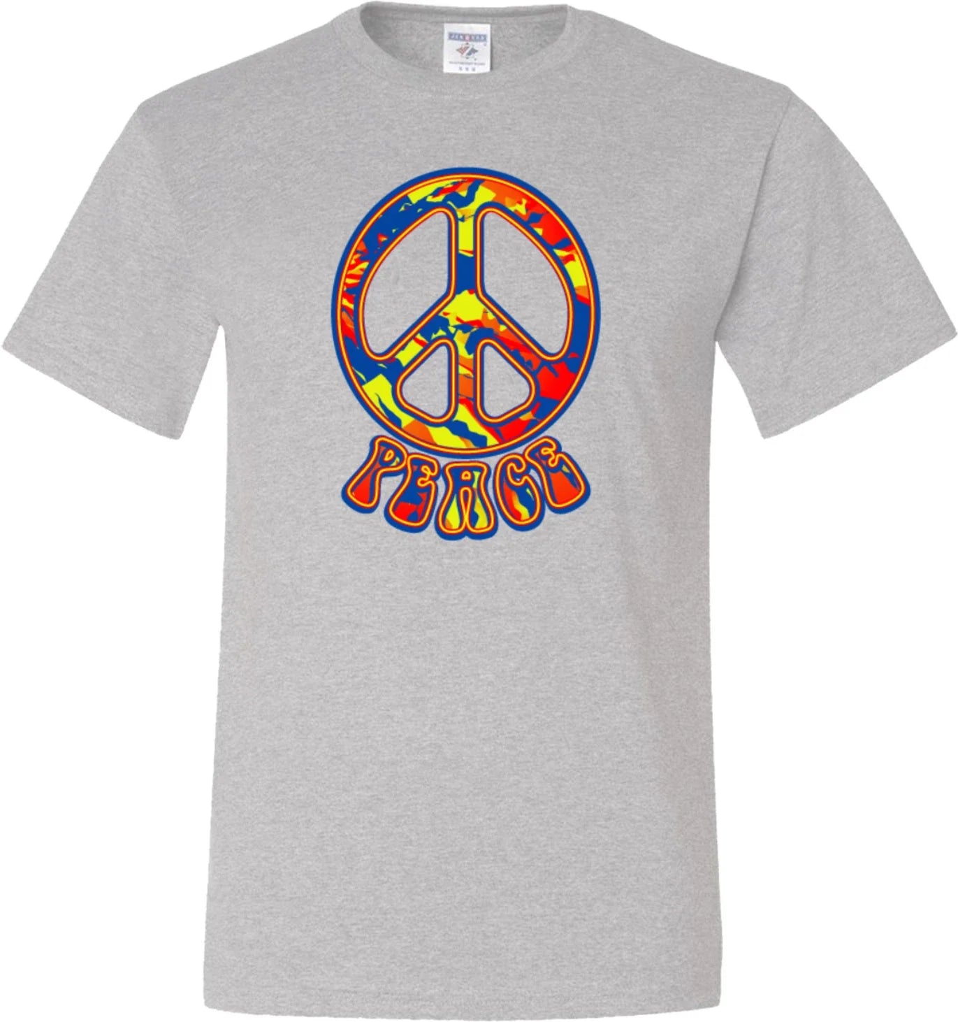 Buy Cool Shirts Funky Peace Sign Tall T-shirt Unisex T-shirt, Sweatshirt, Hoodie, Long Sleeve Tee - T-Shirt, Sweatshirt, Hoodie