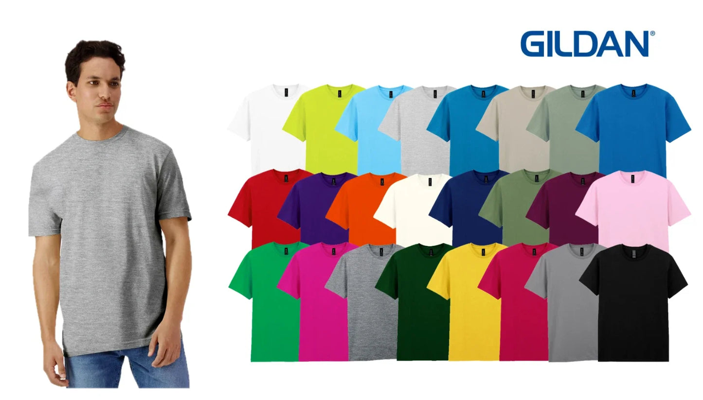 Gildan Lightweight Short Sleeve Cotton Tee T-Shirt S-3XL Unisex T-shirt, Sweatshirt, Hoodie, Long Sleeve Tee - T-Shirt, Sweatshirt, Hoodie