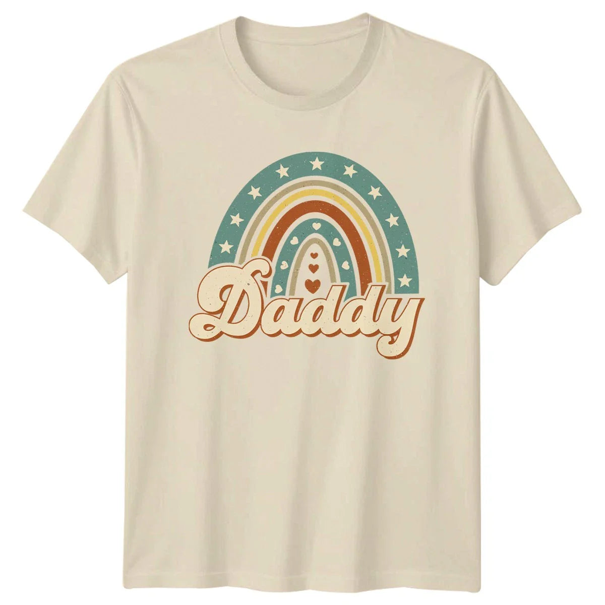 Daddy Mens T-Shirt Boho Fatherhood Fathers Day Gift For Him Unisex T-shirt, Sweatshirt, Hoodie, Long Sleeve Tee - T-Shirt, Sweatshirt, Hoodie