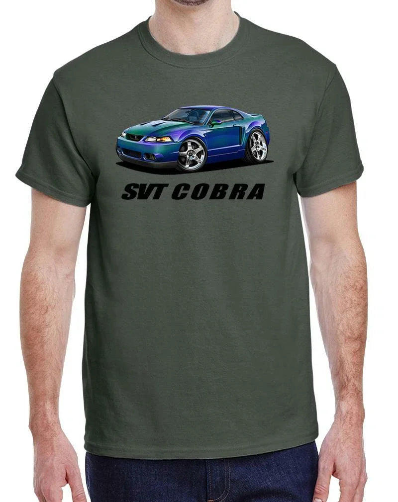 2003 2004 Ford Mystichrome SVT Cobra Mustang Coupe Design Tshirt NEW Unisex T-shirt, Sweatshirt, Hoodie, Long Sleeve Tee - T-Shirt, Sweatshirt, Hoodie