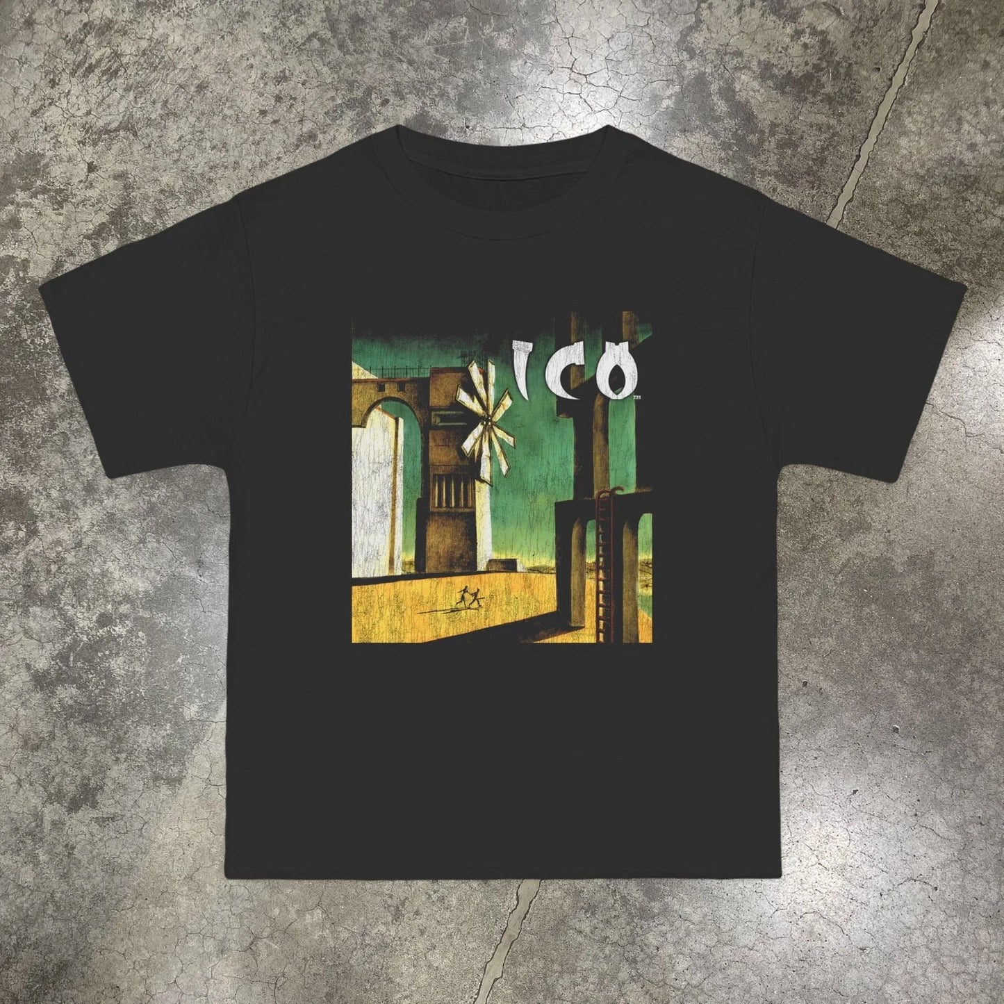 ICO EU COVER (2001) VINTAGE REPRINT Unisex T-shirt, Sweatshirt, Hoodie, Long Sleeve Tee - T-Shirt, Sweatshirt, Hoodie