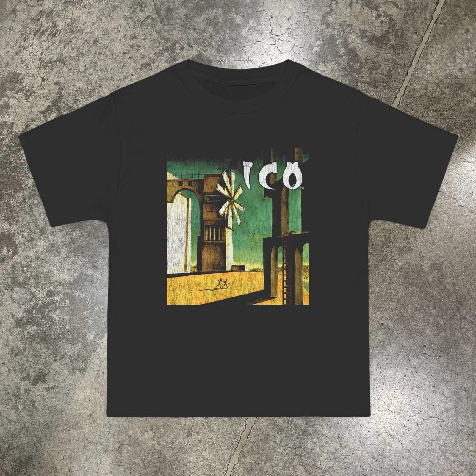 ICO EU COVER (2001) VINTAGE REPRINT Unisex T-shirt, Sweatshirt, Hoodie, Long Sleeve Tee - T-Shirt, Sweatshirt, Hoodie
