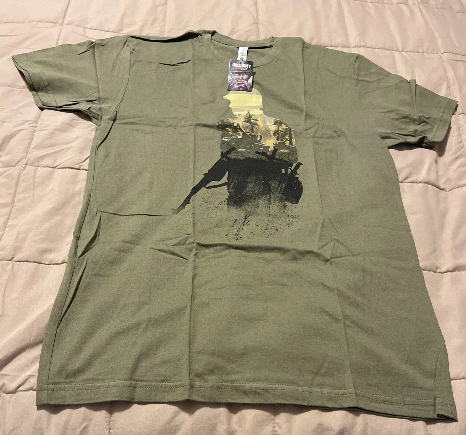 Call of Duty Modern Warfare 3 MW3 Men's T-Shirt Size L Gray Tagless33 Unisex T-shirt, Sweatshirt, Hoodie, Long Sleeve Tee - T-Shirt, Sweatshirt, Hoodie