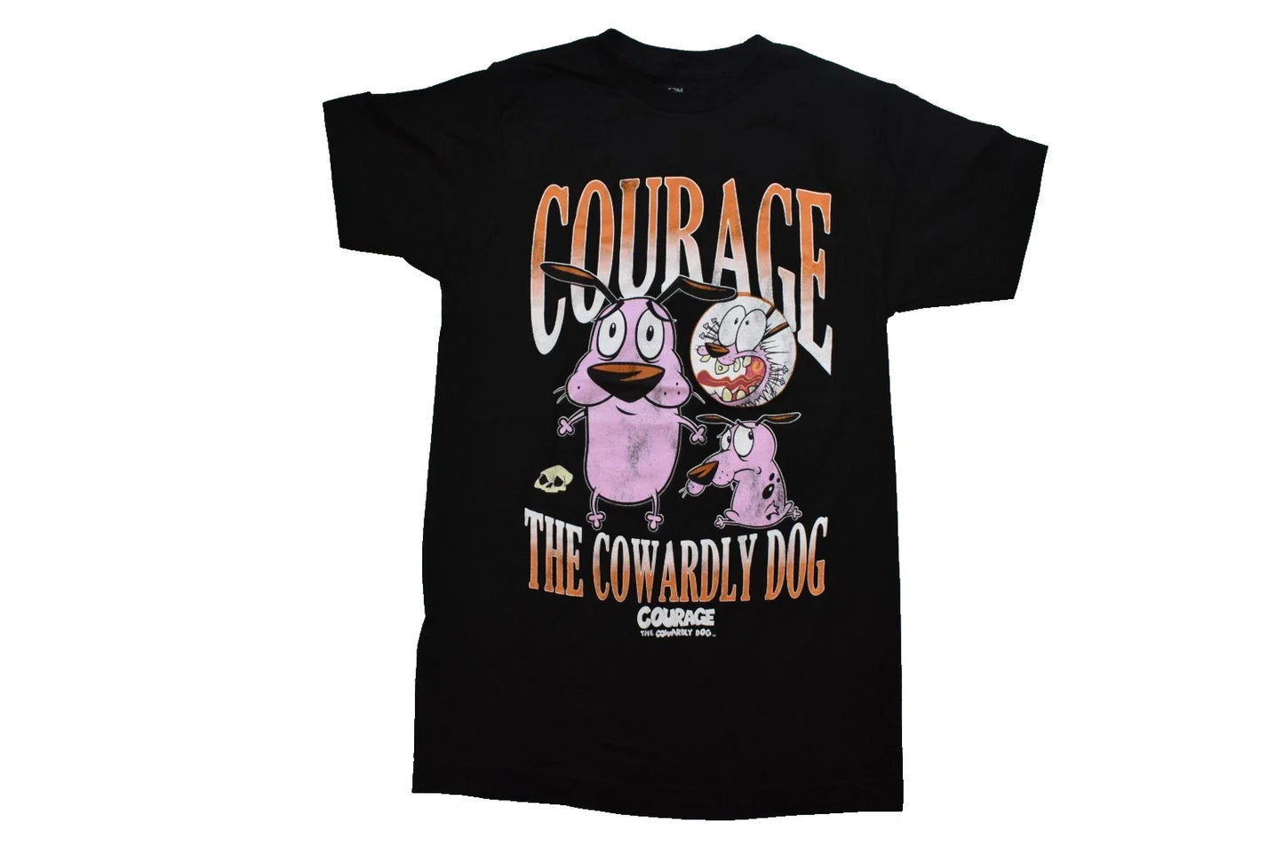 Courage The Cowardly Dog Mens Funny Cartoon Dog Black Shirt New 2XL Unisex T-shirt, Sweatshirt, Hoodie, Long Sleeve Tee - T-Shirt, Sweatshirt, Hoodie