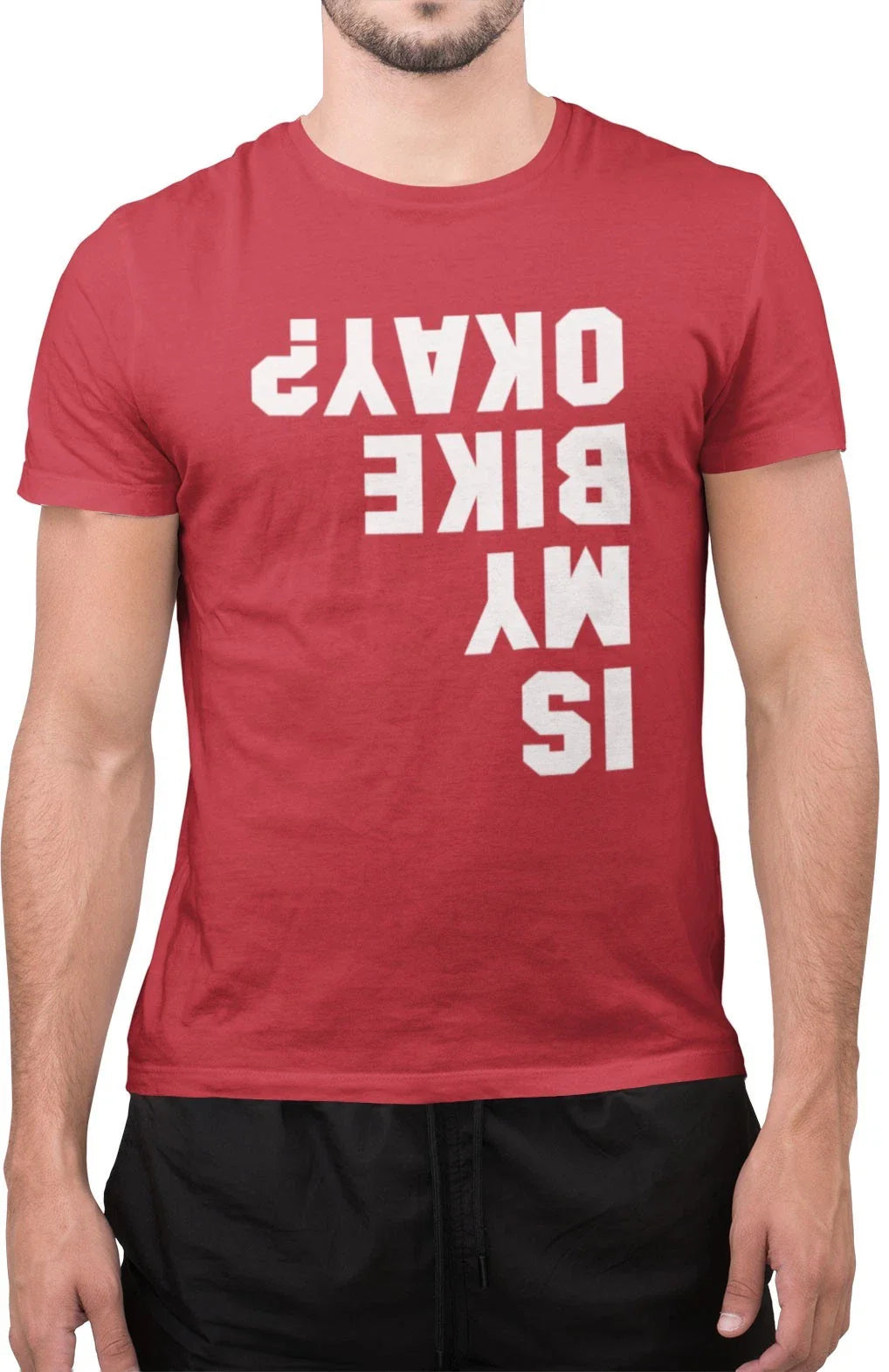 Funny is My Bike Okay Bike Lovers Bikers Novelty T-Shirt Unisex T-shirt, Sweatshirt, Hoodie, Long Sleeve Tee - T-Shirt, Sweatshirt, Hoodie