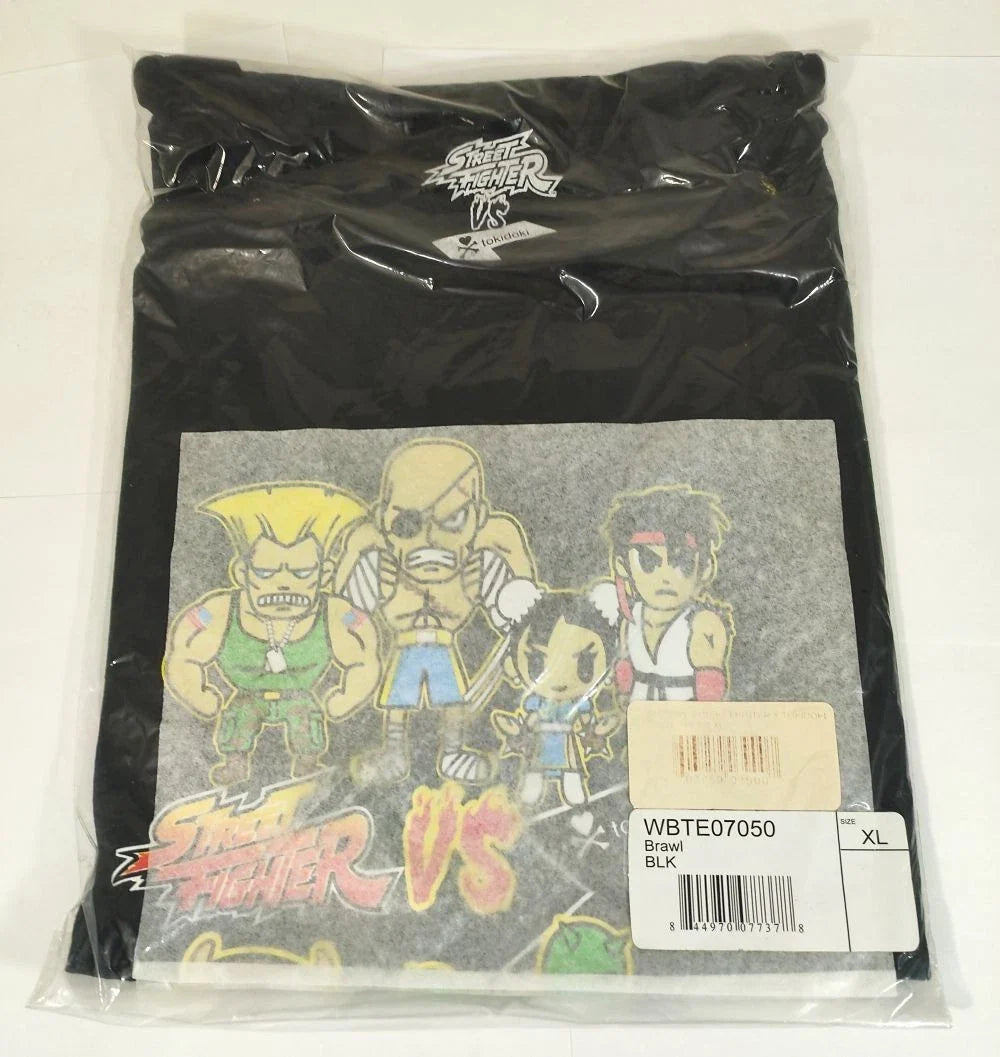 STREET FIGHTER VS TOKIDOKI - 2012 SDCC EVENT SPECIAL - VINTAGE - WBTE07050 - XL Unisex T-shirt, Sweatshirt, Hoodie, Long Sleeve Tee - T-Shirt, Sweatshirt, Hoodie