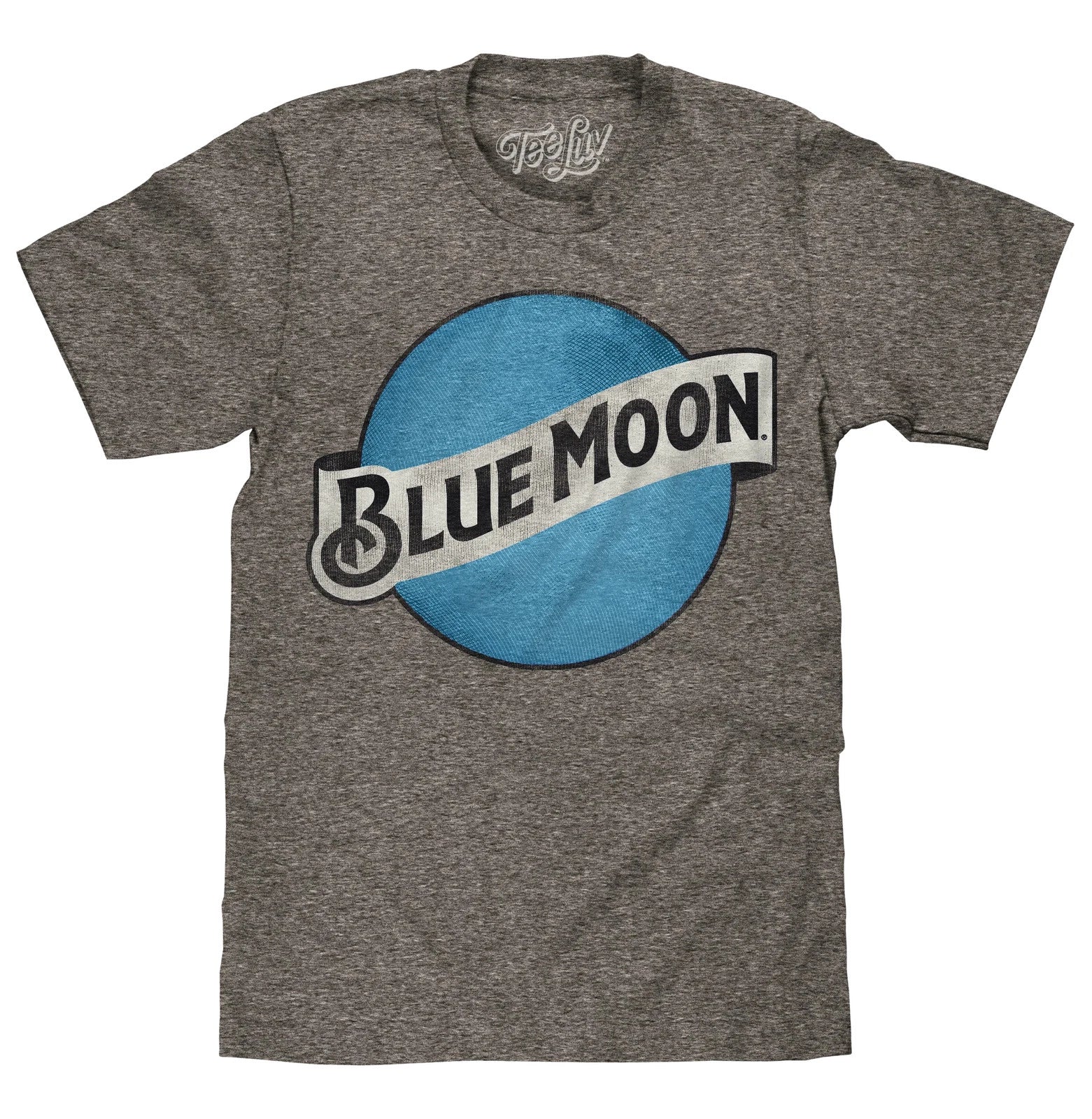Blue Moon Color Logo Mens T Shirt Gray Unisex T-shirt, Sweatshirt, Hoodie, Long Sleeve Tee - T-Shirt, Sweatshirt, Hoodie