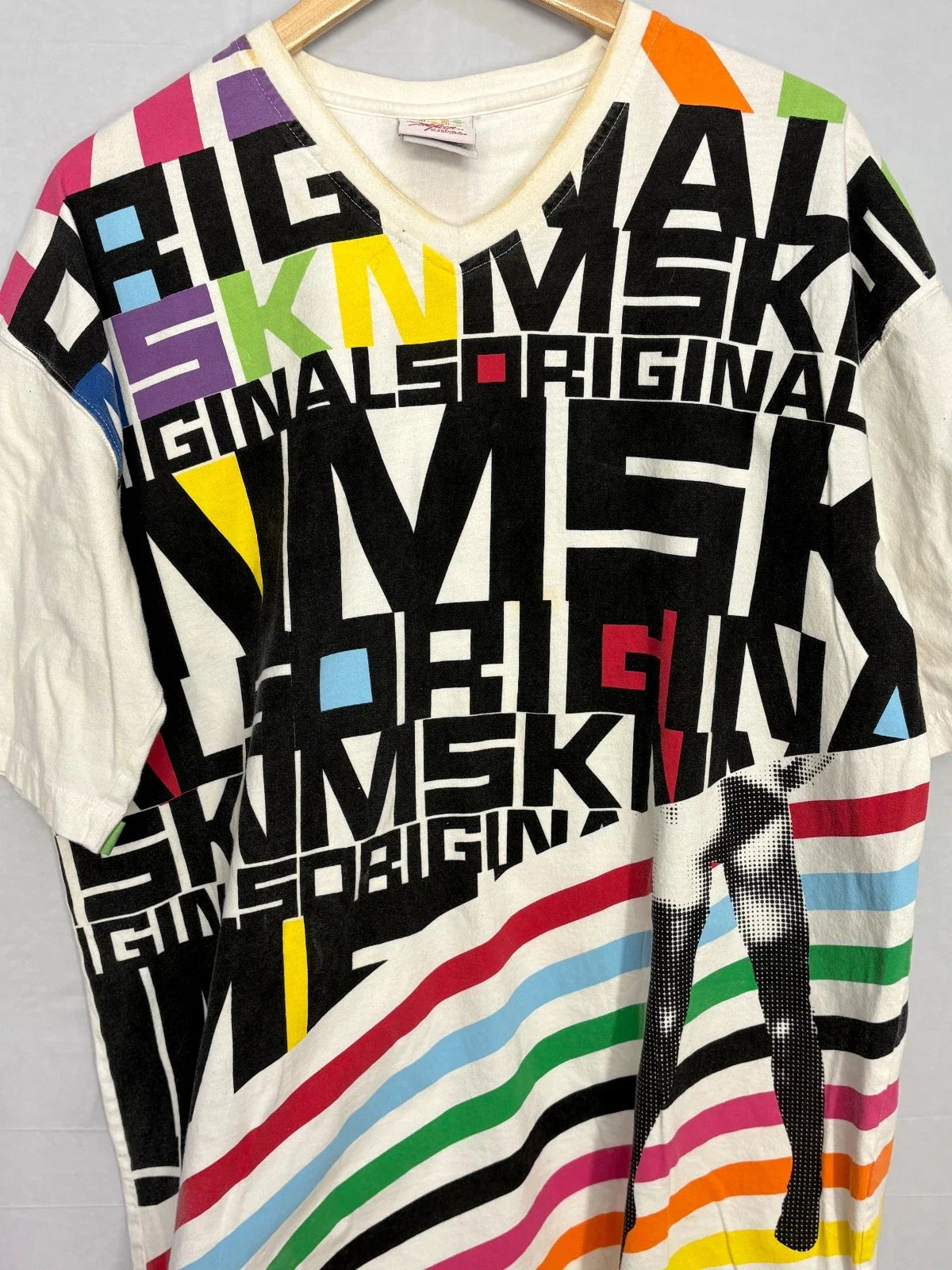 Typography Graphic T-Shirt Mens Multicolour 2XL Y2K Miskeen Originals Unisex T-shirt, Sweatshirt, Hoodie, Long Sleeve Tee - T-Shirt, Sweatshirt, Hoodie