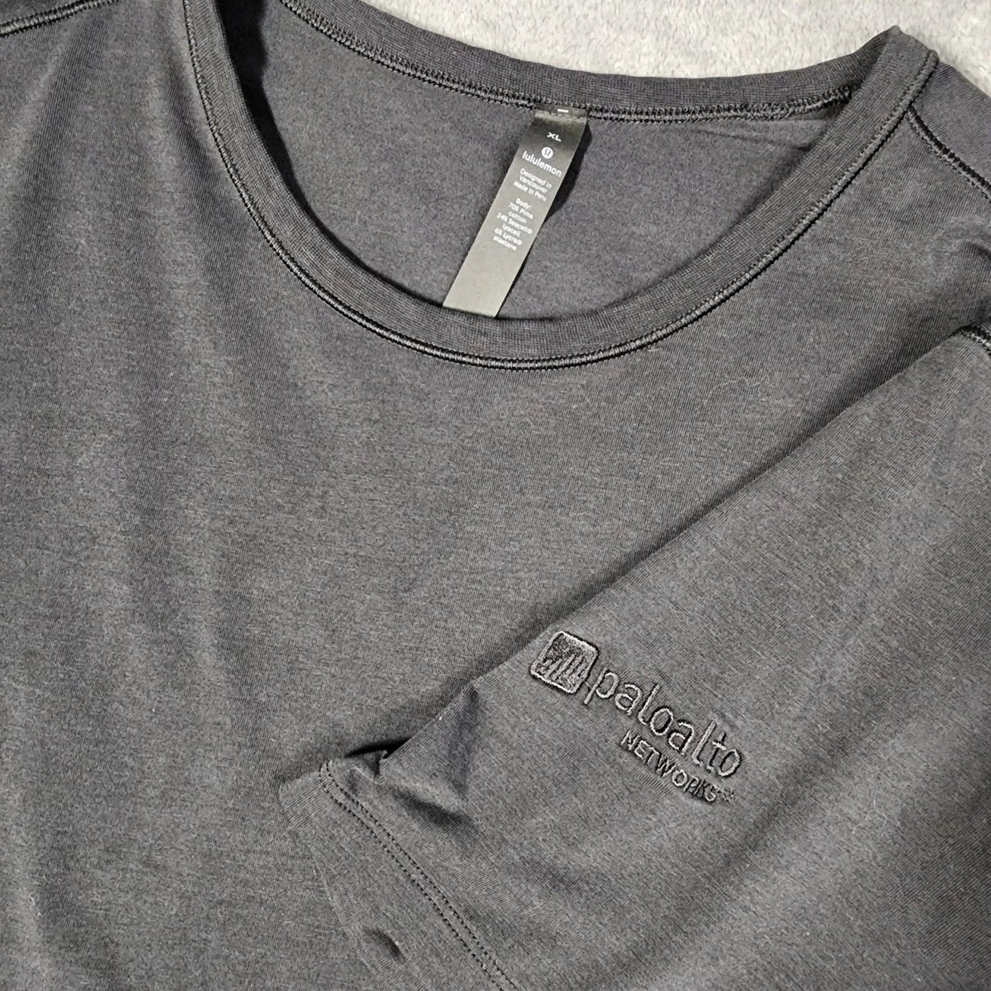 Lululemon Men's XL T Shirt Pima Cotton Seacell Stretch Palo Alto Networks Unisex T-shirt, Sweatshirt, Hoodie, Long Sleeve Tee - T-Shirt, Sweatshirt, Hoodie