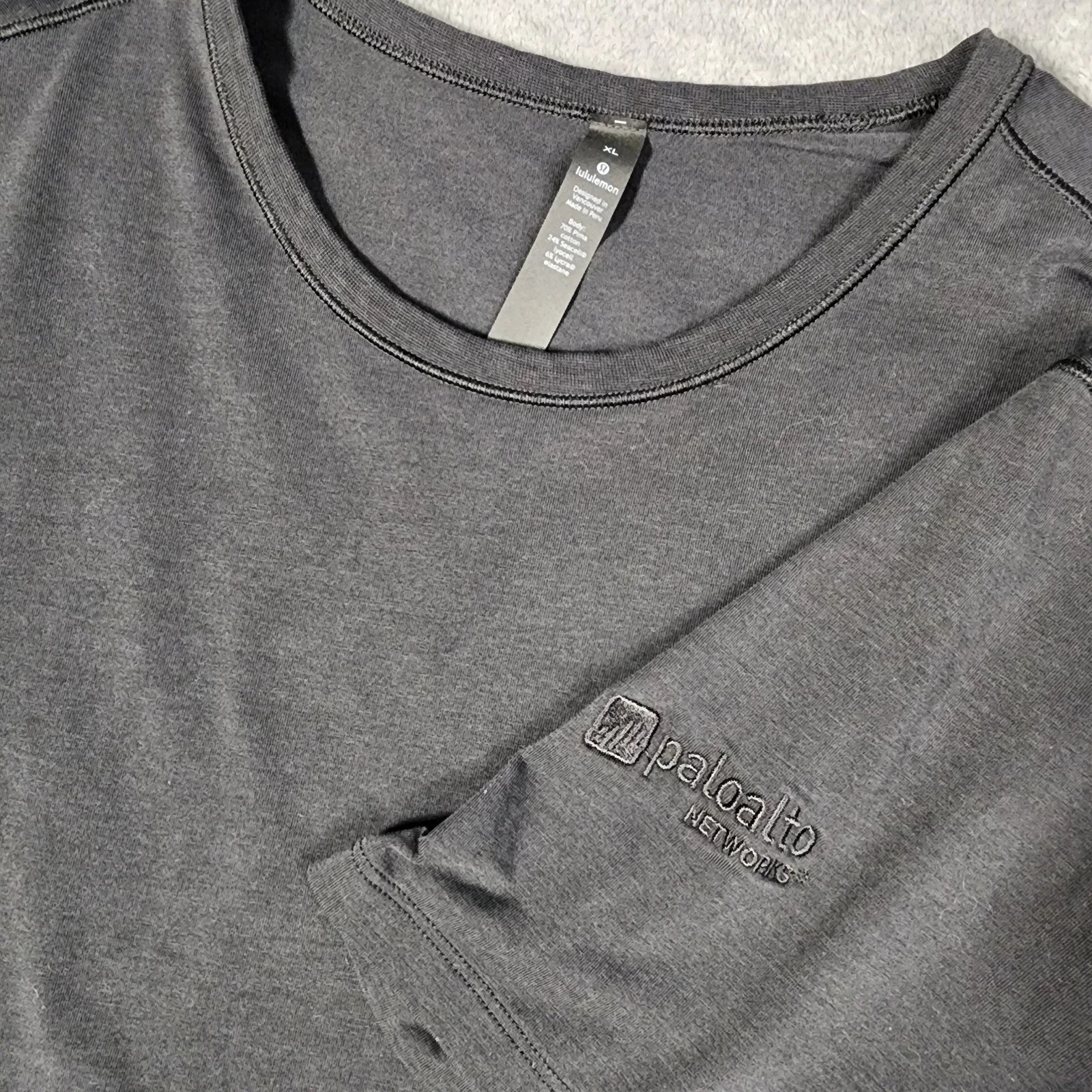 Lululemon Men's XL T Shirt Pima Cotton Seacell Stretch Palo Alto Networks Unisex T-shirt, Sweatshirt, Hoodie, Long Sleeve Tee - T-Shirt, Sweatshirt, Hoodie