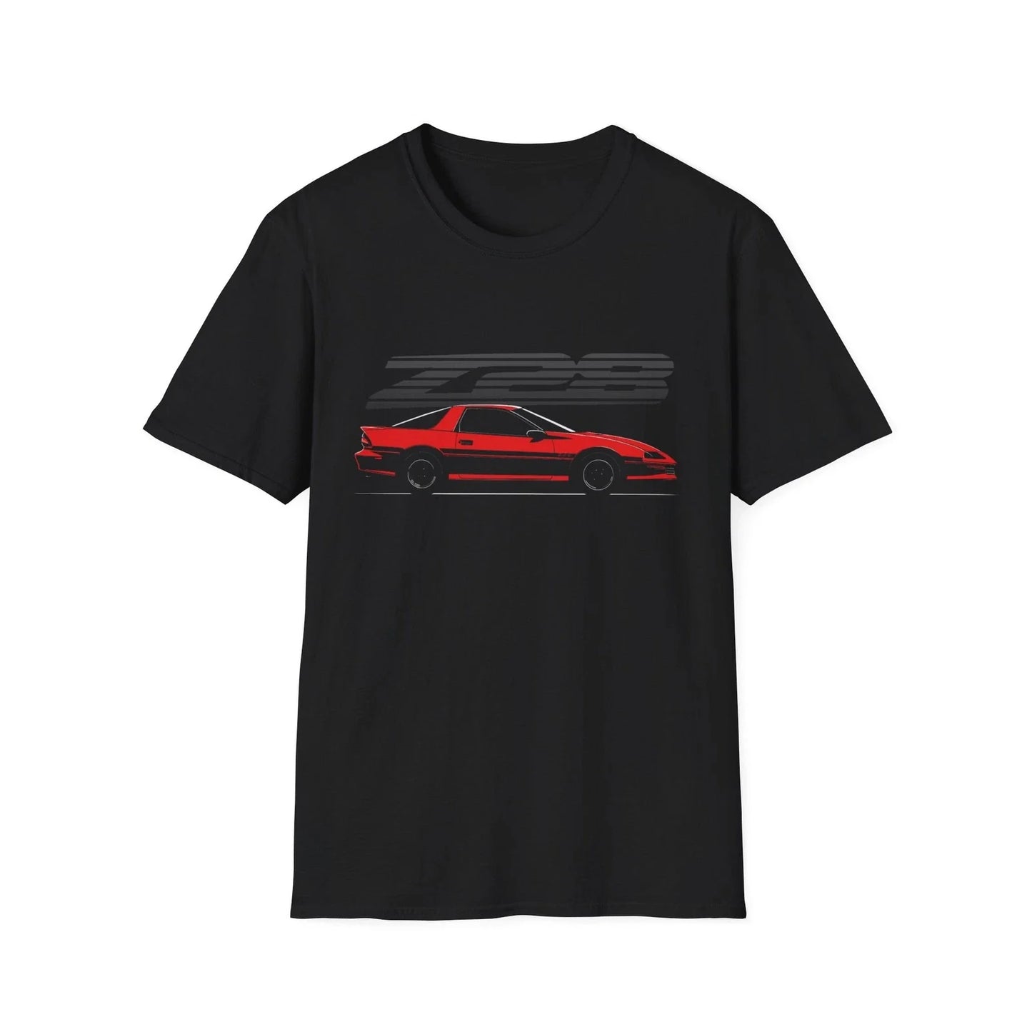 Chevy Camaro Z28 T-Shirt Red Third Gen Muscle Car Tee 80s 90s Classic LS1 F-Body Unisex T-shirt, Sweatshirt, Hoodie, Long Sleeve Tee - T-Shirt, Sweatshirt, Hoodie