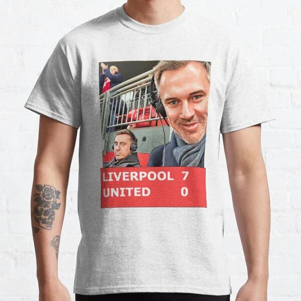 Liverpool 7 united 0 t shirt Unisex T-shirt, Sweatshirt, Hoodie, Long Sleeve Tee - T-Shirt, Sweatshirt, Hoodie