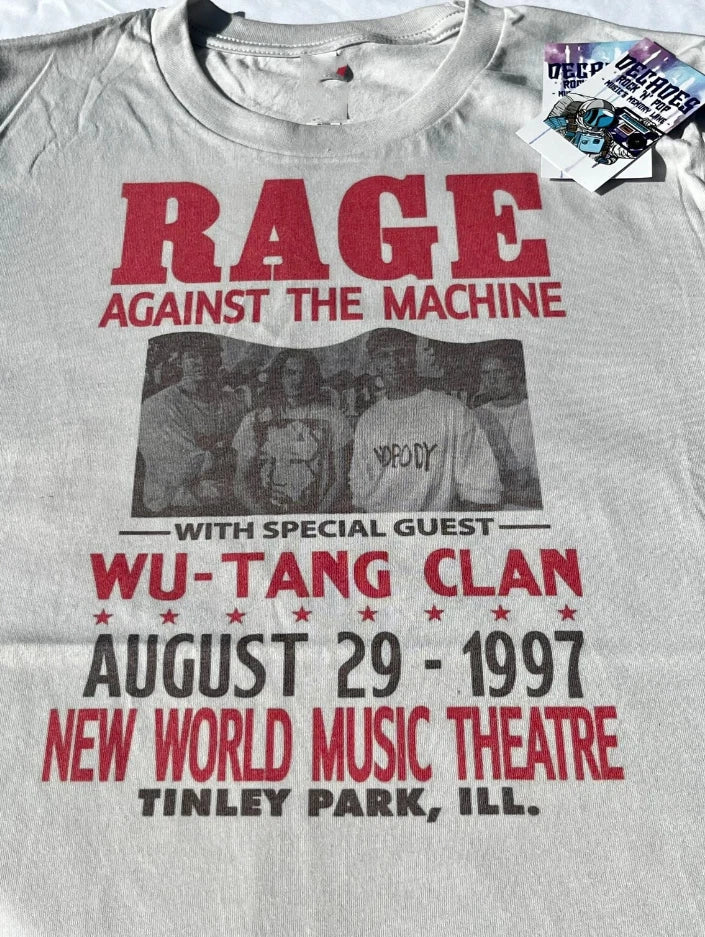Rage Against the Machine Tour Unisex T shirt Full Size S-5XL Unisex T-shirt, Sweatshirt, Hoodie, Long Sleeve Tee - T-Shirt, Sweatshirt, Hoodie