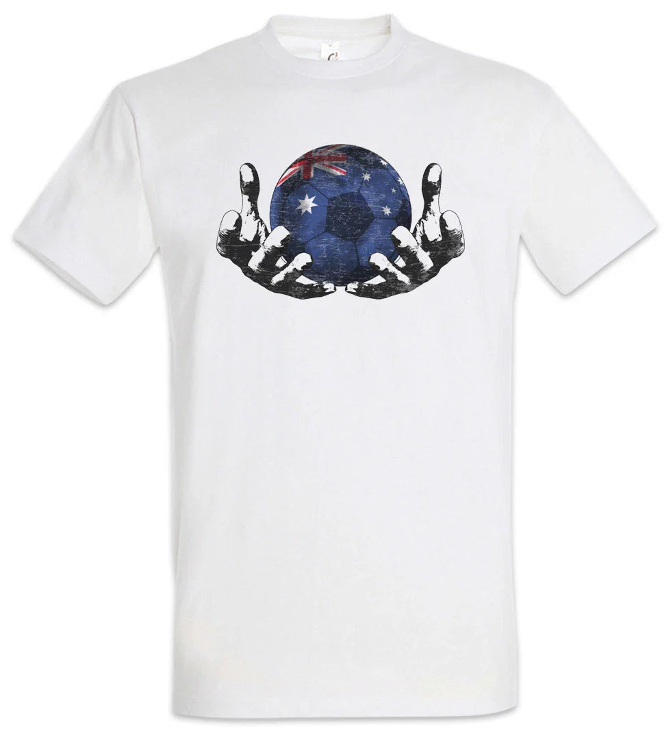 Australia Football Magic Ball T-Shirt australian Soccer Flag World Championship Unisex T-shirt, Sweatshirt, Hoodie, Long Sleeve Tee - T-Shirt, Sweatshirt, Hoodie
