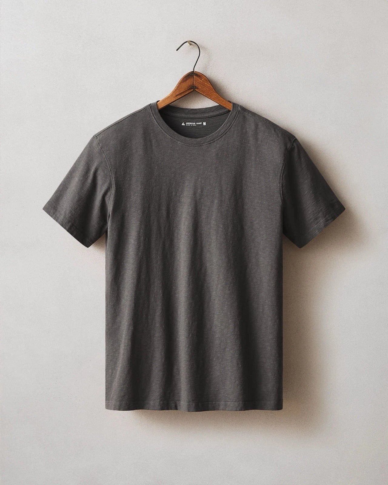 American Giant Premium Slub Crew Neck T Shirt Gray Mens XL USA Made Unisex T-shirt, Sweatshirt, Hoodie, Long Sleeve Tee - T-Shirt, Sweatshirt, Hoodie