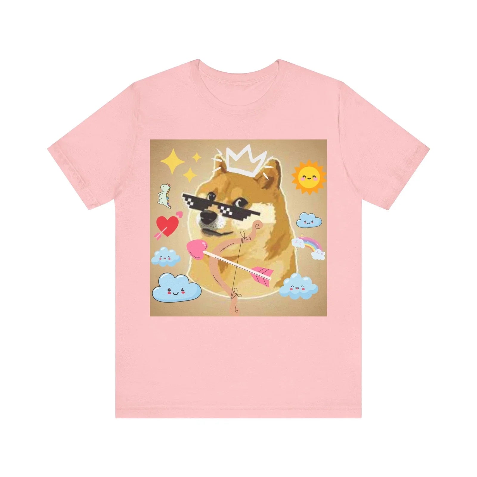 Cupid Dog Meme T-Shirt for Men and Women Unisex T-shirt, Sweatshirt, Hoodie, Long Sleeve Tee - T-Shirt, Sweatshirt, Hoodie