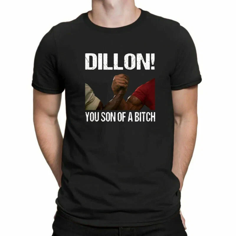 Dillon Predator Sci-Fi Action Navy Film T-Shirt You 80's of Bitch Black A Son Unisex T-shirt, Sweatshirt, Hoodie, Long Sleeve Tee - T-Shirt, Sweatshirt, Hoodie