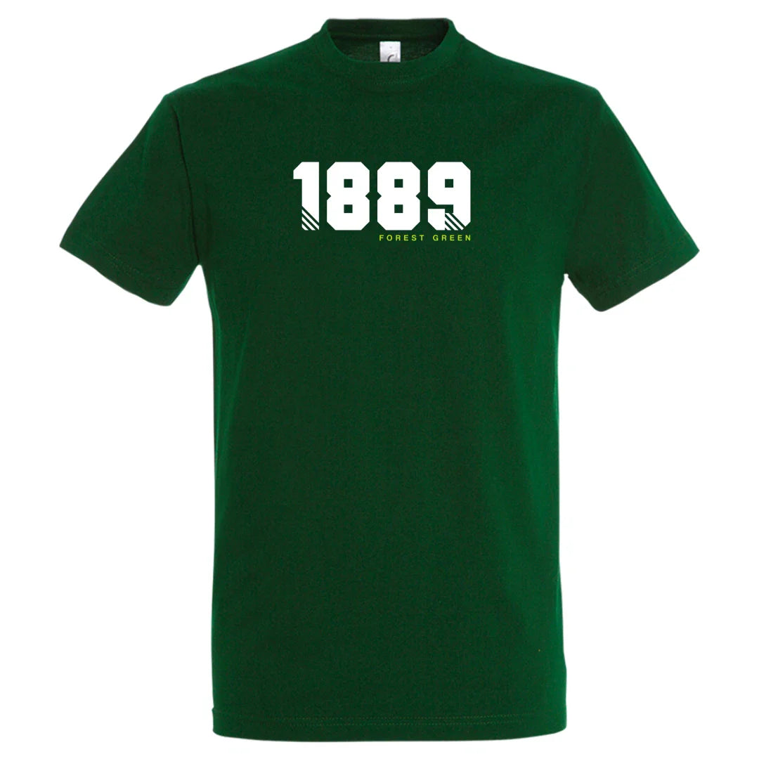 Forest Green Rovers Football Shirt 1889 Est Year Retro Gift Casual T Shirt Unisex T-shirt, Sweatshirt, Hoodie, Long Sleeve Tee - T-Shirt, Sweatshirt, Hoodie