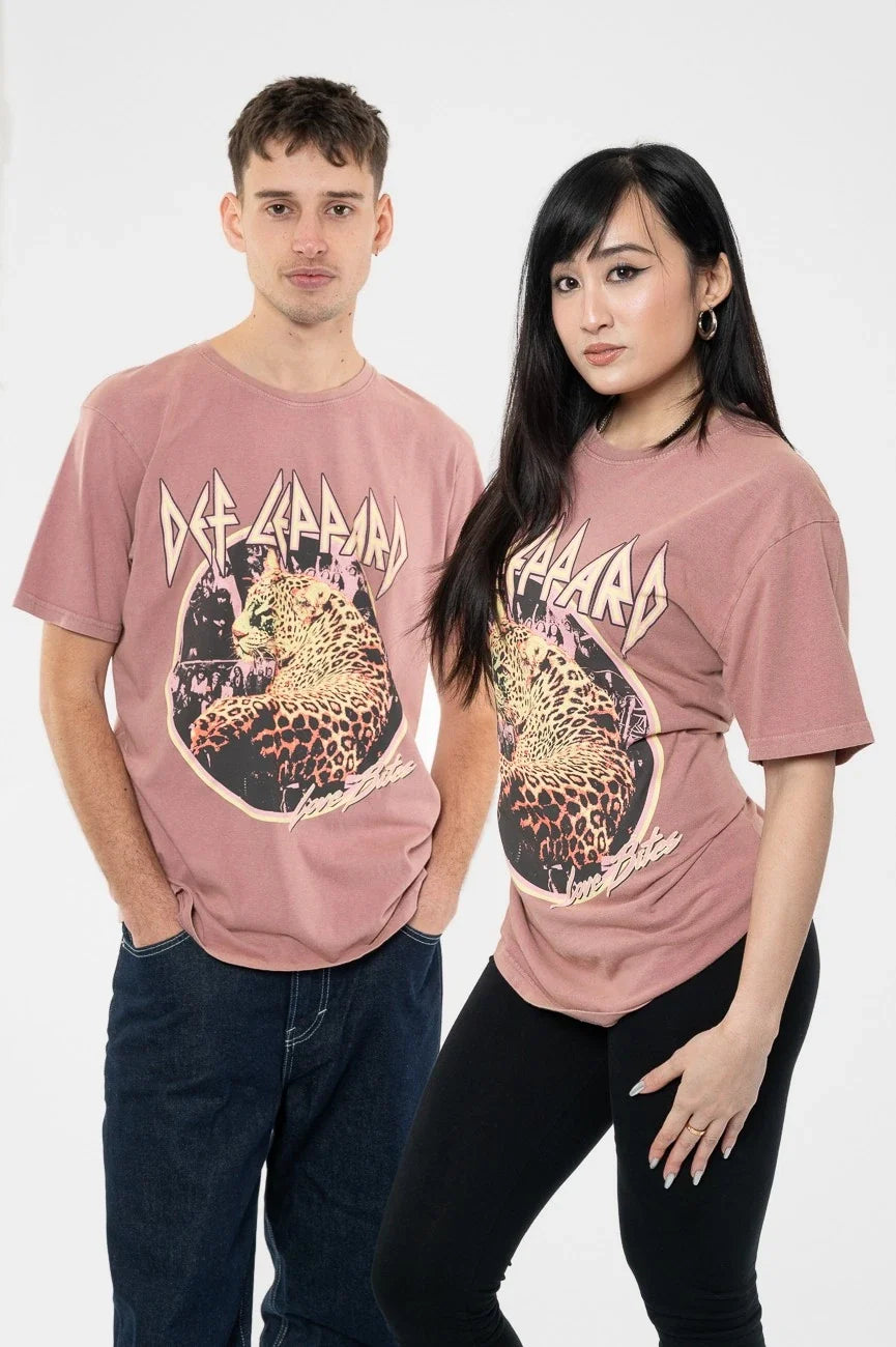 Def Leppard Love Bites Limited Edition 999 Only Premium Wash T Shirt Unisex T-shirt, Sweatshirt, Hoodie, Long Sleeve Tee - T-Shirt, Sweatshirt, Hoodie