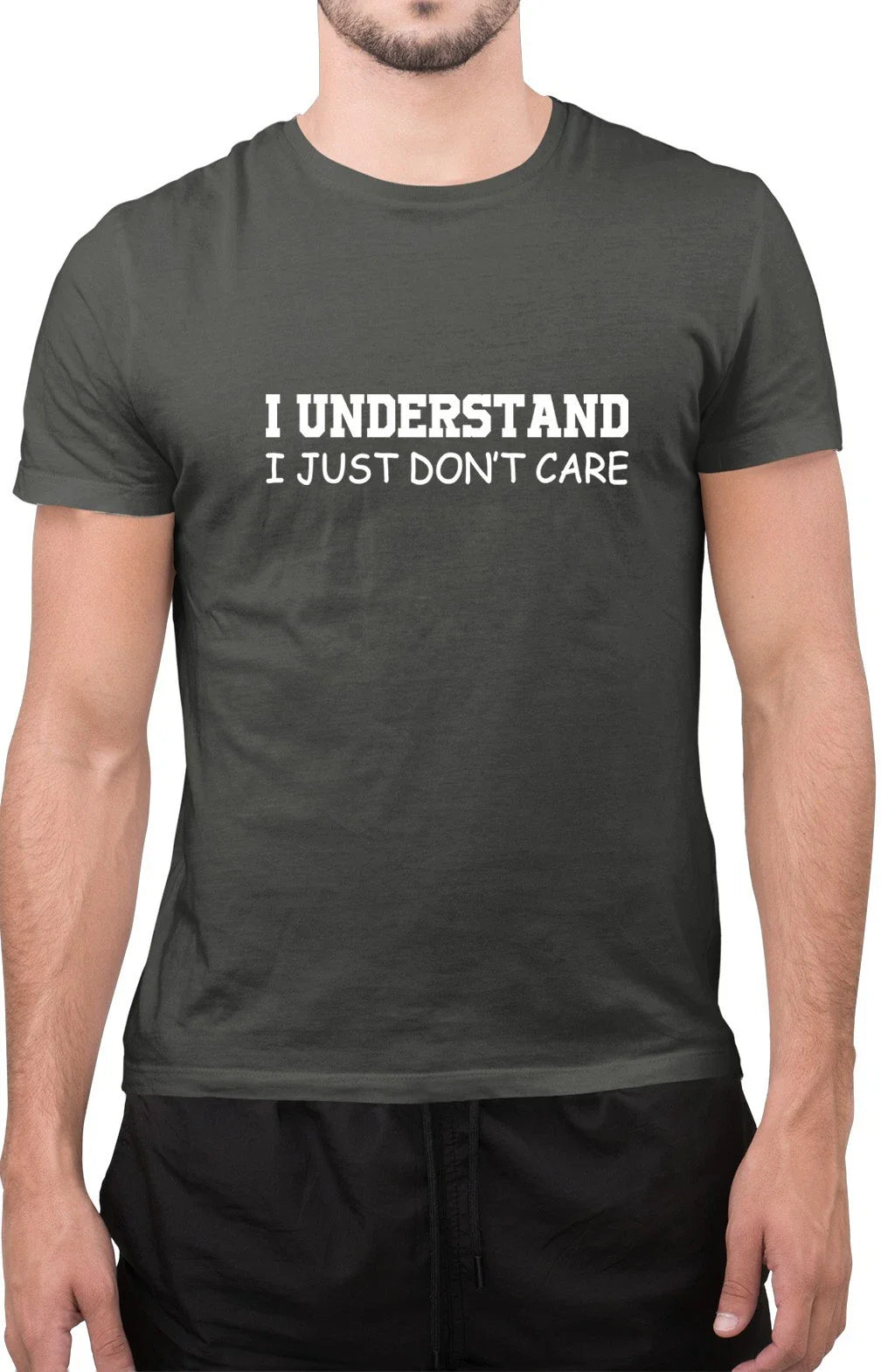 Funny I Understand I just Don't Care Sarcastic T-Shirt Unisex T-shirt, Sweatshirt, Hoodie, Long Sleeve Tee - T-Shirt, Sweatshirt, Hoodie