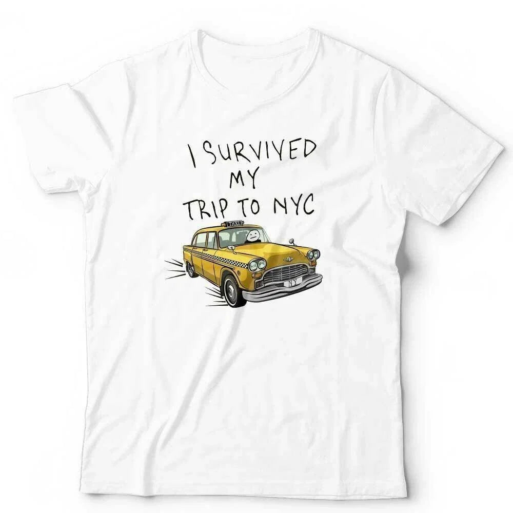 I Survived My Trip To NYC Tshirt Unisex Funny Humour New York USA Holiday Unisex T-shirt, Sweatshirt, Hoodie, Long Sleeve Tee - T-Shirt, Sweatshirt, Hoodie