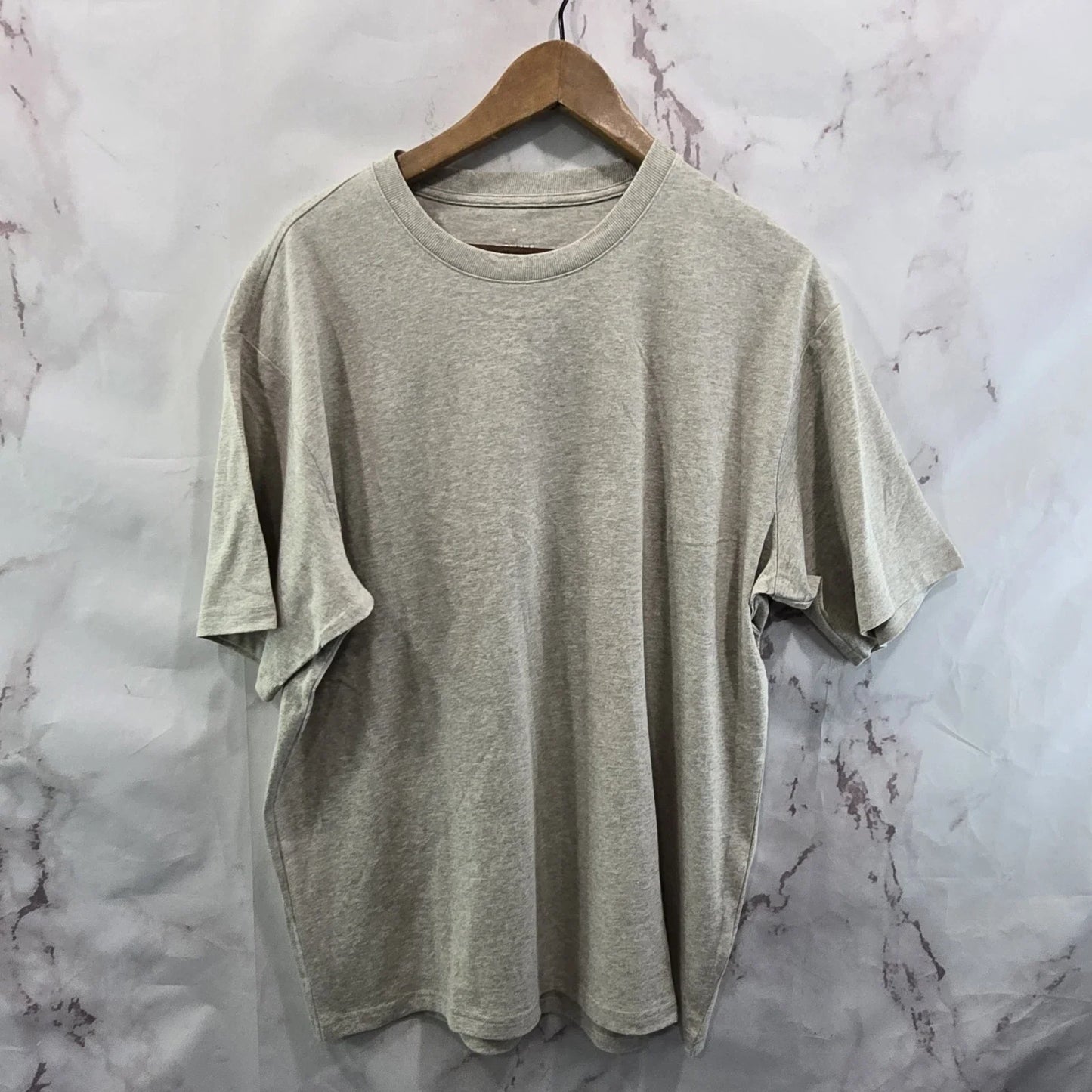 Everlane T Shirt Mens Medium Oatmeal Short Sleeve Crew Organic Cotton Premium Unisex T-shirt, Sweatshirt, Hoodie, Long Sleeve Tee - T-Shirt, Sweatshirt, Hoodie