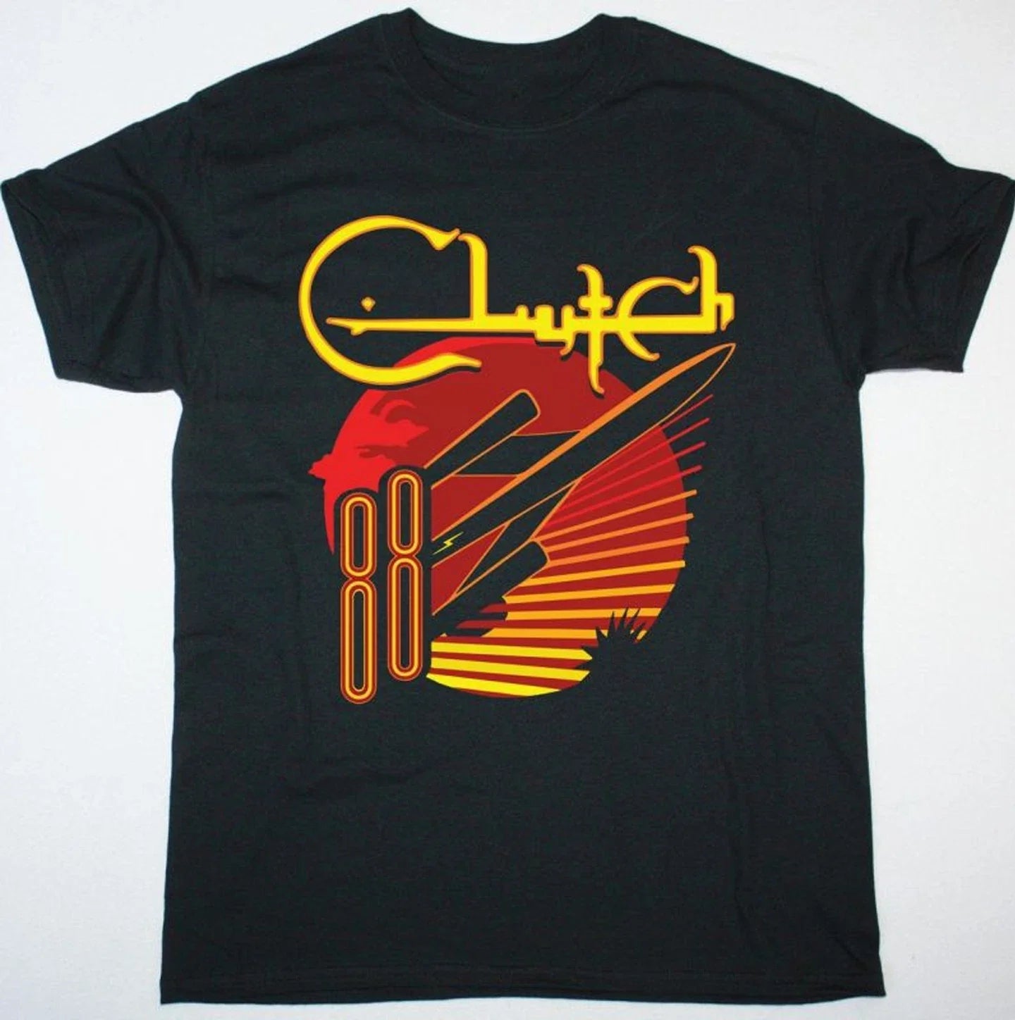 Clutch rock band T-shirt Black short sleeve All Sizes S to 5Xl 2F438 Unisex T-shirt, Sweatshirt, Hoodie, Long Sleeve Tee - T-Shirt, Sweatshirt, Hoodie