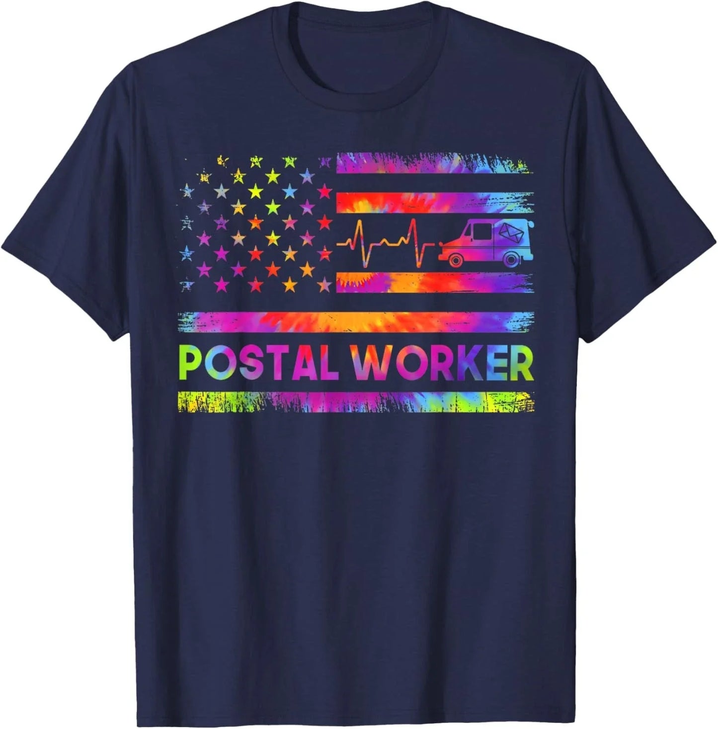 Postal Worker Vintage American Flag Postal Service T-Shirt Unisex T-shirt, Sweatshirt, Hoodie, Long Sleeve Tee - T-Shirt, Sweatshirt, Hoodie