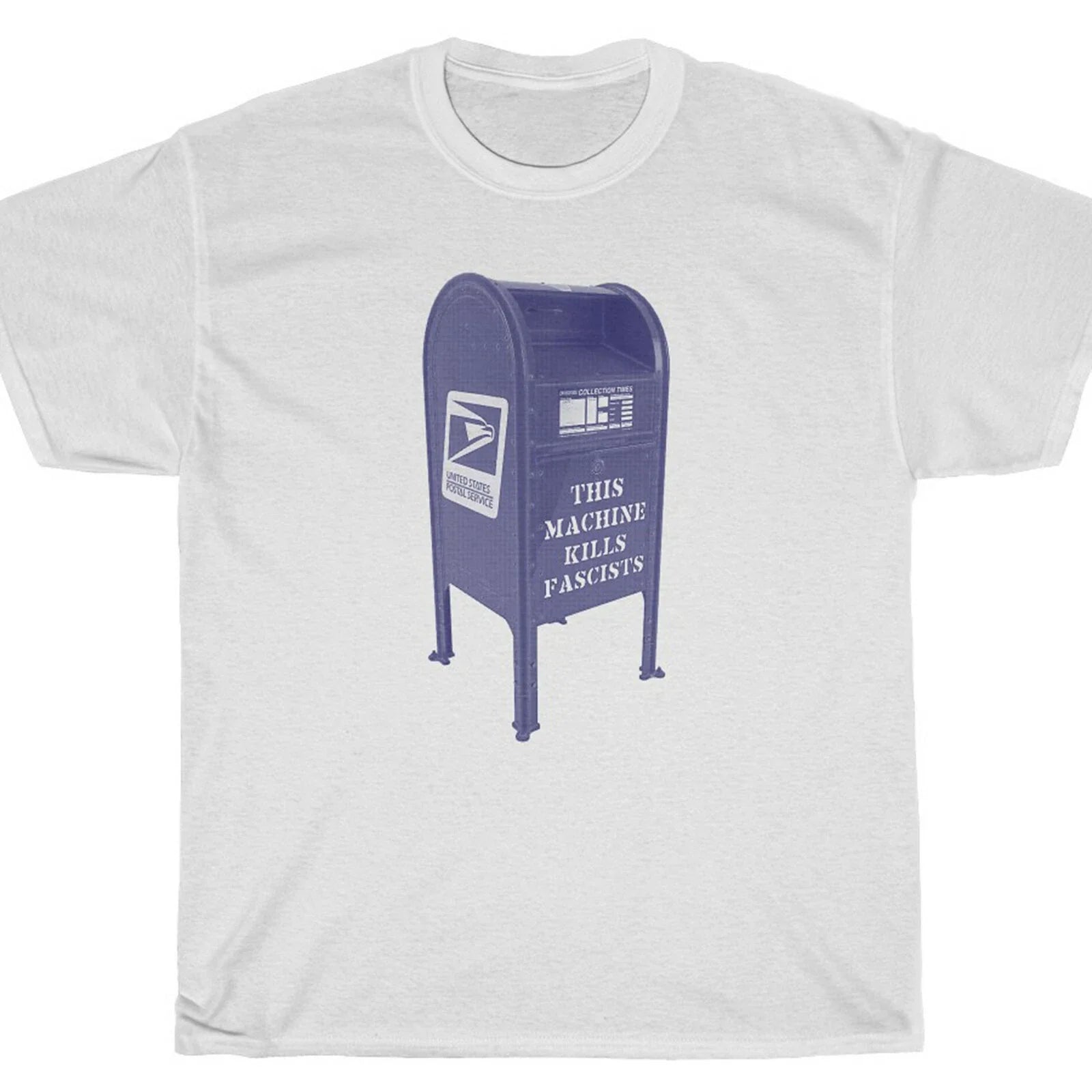THIS MACHINE KILLS FASCISTS MAILBOX T-Shirt - Guthrie antifa blm Unisex T-shirt, Sweatshirt, Hoodie, Long Sleeve Tee - T-Shirt, Sweatshirt, Hoodie