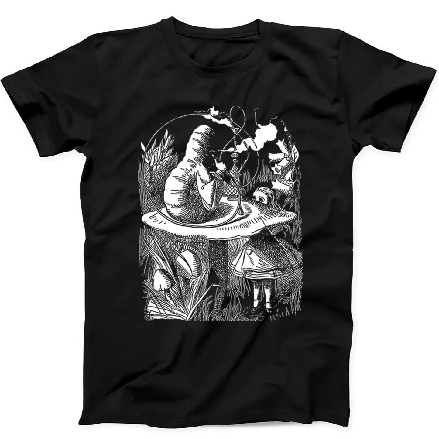 The Caterpillar Parody Alice In Wonderland Funny T Shirt Sweatshirt Hoodie 558 Unisex T-shirt, Sweatshirt, Hoodie, Long Sleeve Tee - T-Shirt, Sweatshirt, Hoodie