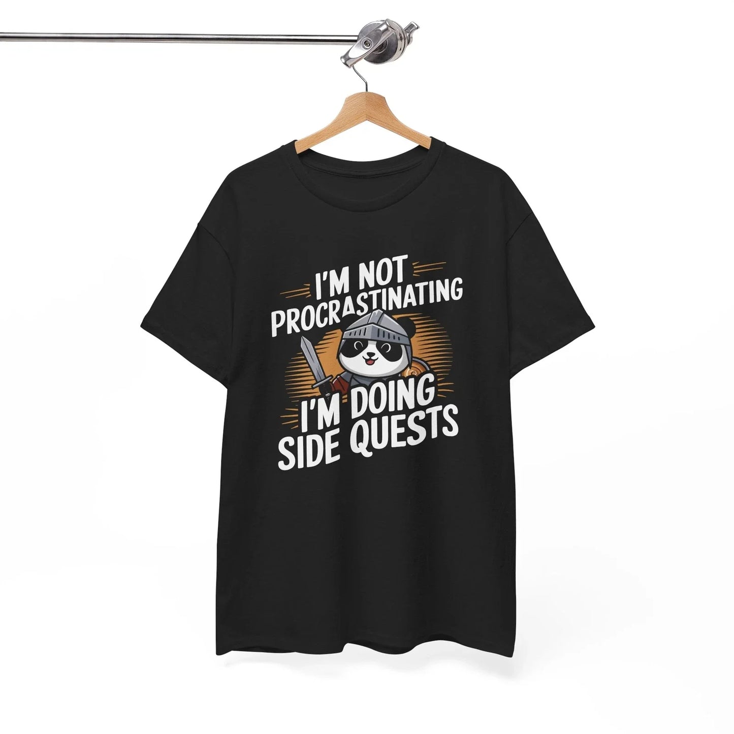 I'm Not Procrastinating I'm Doing Side Quests T-Shirt | Funny Procrastination Unisex T-shirt, Sweatshirt, Hoodie, Long Sleeve Tee - T-Shirt, Sweatshirt, Hoodie