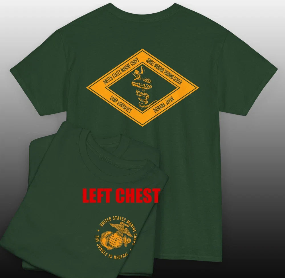 USMC Special Force Jungle Warfare Okinawa Camp Gonsalves JWTC T-shirt HQ Unisex T-shirt, Sweatshirt, Hoodie, Long Sleeve Tee - T-Shirt, Sweatshirt, Hoodie