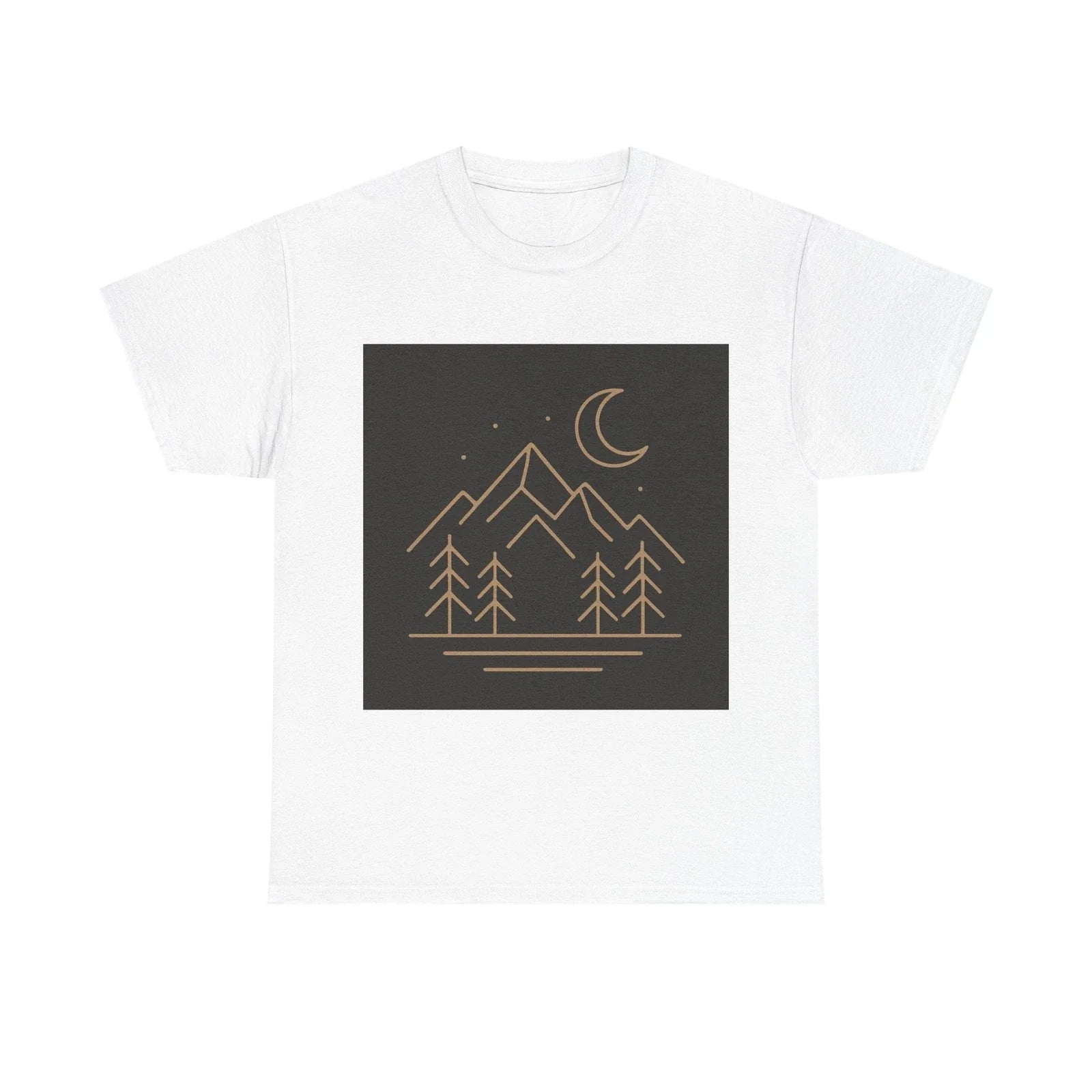 Mountain Adventure Minimalist Shirt, Outdoor Nature Line Art Tee, Hiking Camp... Unisex T-shirt, Sweatshirt, Hoodie, Long Sleeve Tee - T-Shirt, Sweatshirt, Hoodie