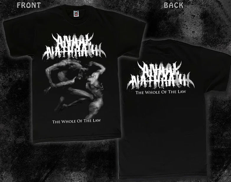 New Dtg/Dtf printed T-shirt - Anaal Nathrakh - The Whole of the Law- size-US Unisex T-shirt, Sweatshirt, Hoodie, Long Sleeve Tee - T-Shirt, Sweatshirt, Hoodie