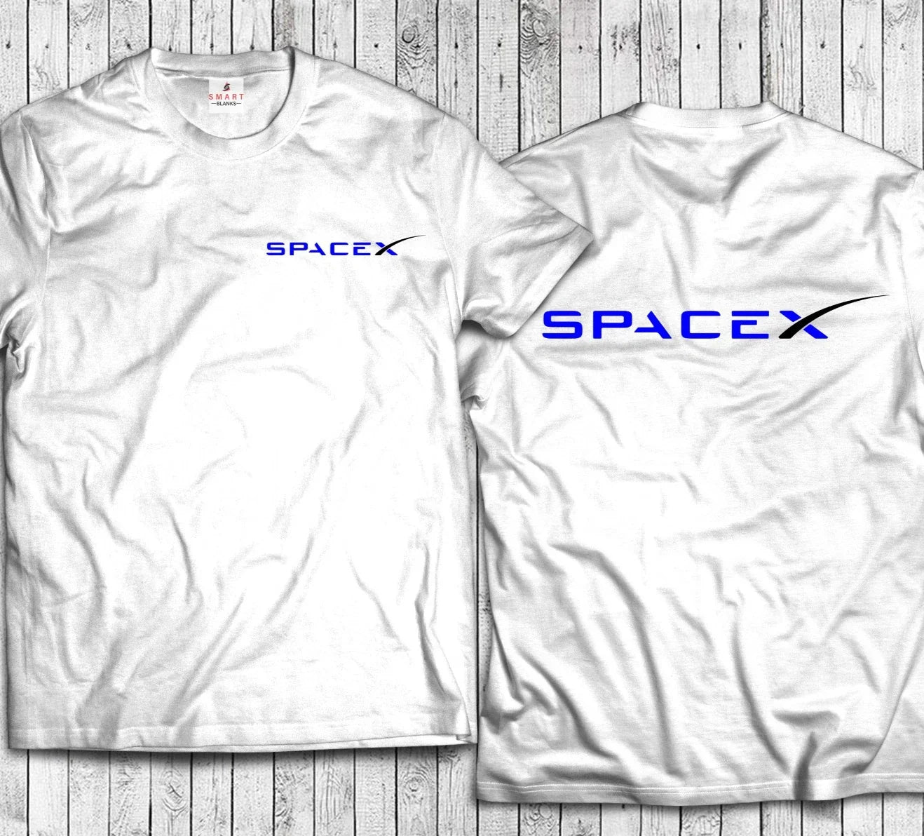 SpaceX Front and Back Print Shirt NASA  Elon Musk Tesla Space X StarShip BFR Unisex T-shirt, Sweatshirt, Hoodie, Long Sleeve Tee - T-Shirt, Sweatshirt, Hoodie