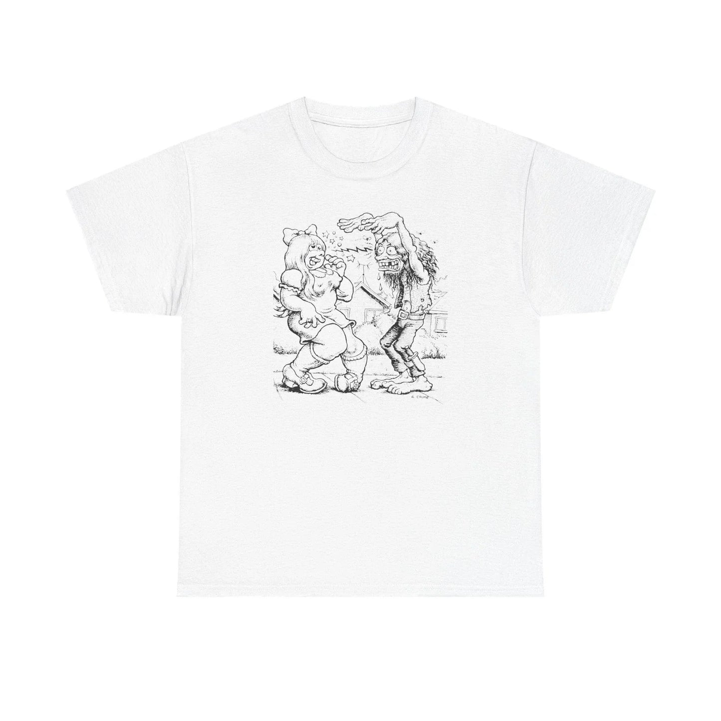 Vintage Weirdo Hippie Robert Crumb T-Shirt, Unisex Tee, Heavy Cotton Shirt, Unisex T-shirt, Sweatshirt, Hoodie, Long Sleeve Tee - T-Shirt, Sweatshirt, Hoodie