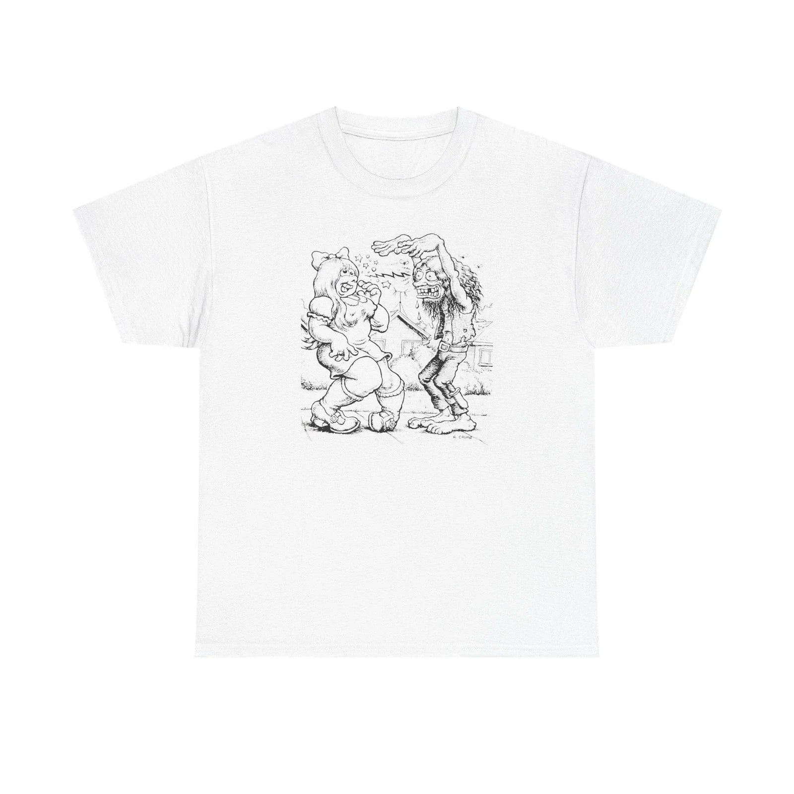 Vintage Weirdo Hippie Robert Crumb T-Shirt, Unisex Tee, Heavy Cotton Shirt, Unisex T-shirt, Sweatshirt, Hoodie, Long Sleeve Tee - T-Shirt, Sweatshirt, Hoodie
