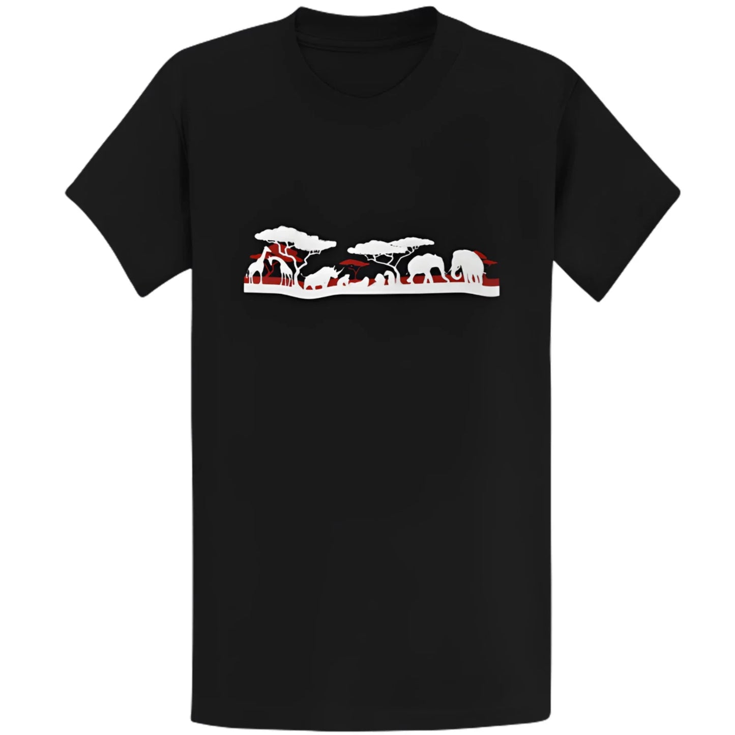 Gildan 5000 Vintage Elephant Safari Nature T-Shirt - Zoo Vacation Gift Tee Unisex T-shirt, Sweatshirt, Hoodie, Long Sleeve Tee - T-Shirt, Sweatshirt, Hoodie