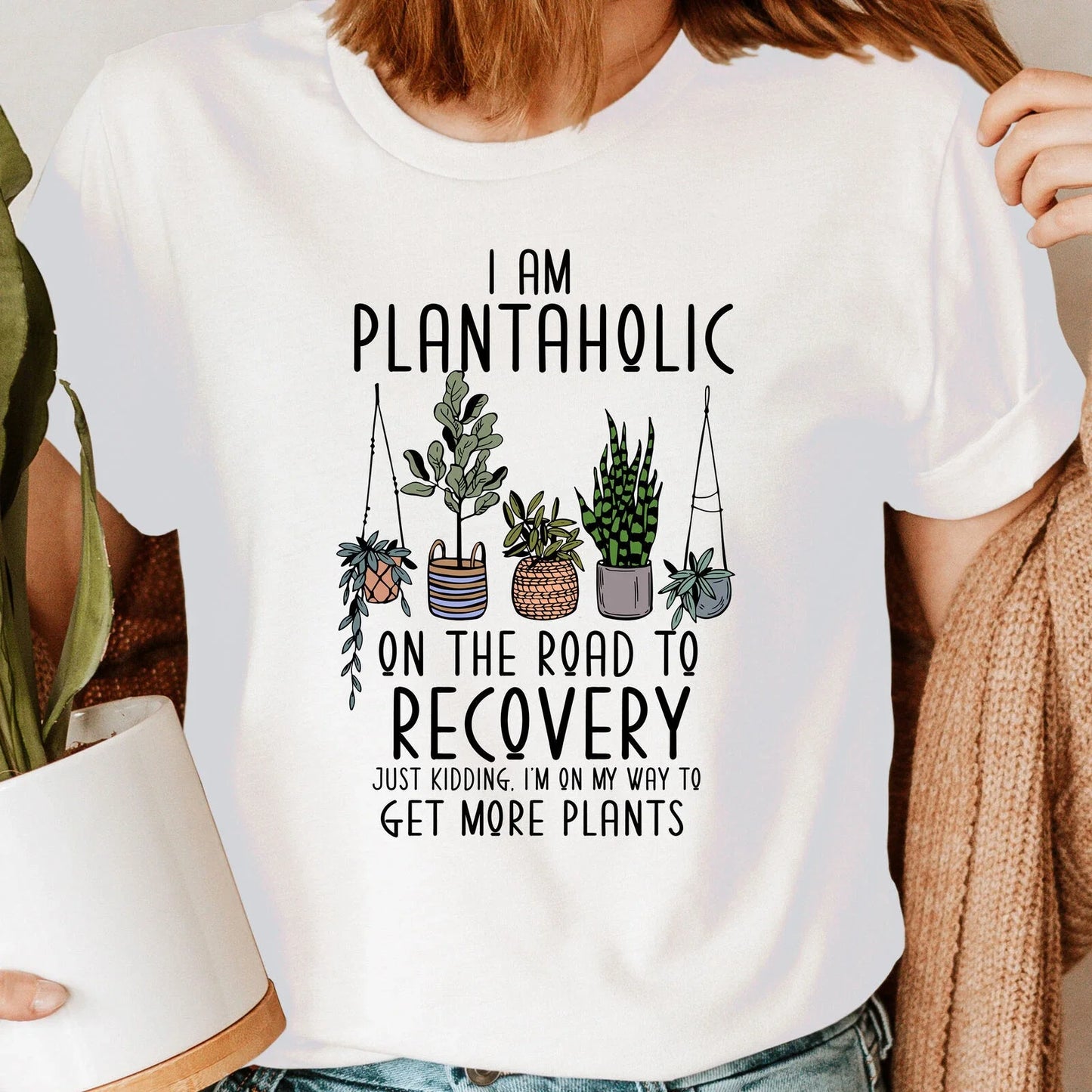 I Am Plantaholic Plant Lover Shirt,Gardening Shirt Gardener T-Shirt #GDRN Unisex T-shirt, Sweatshirt, Hoodie, Long Sleeve Tee - T-Shirt, Sweatshirt, Hoodie