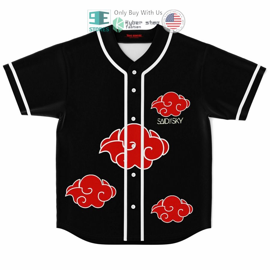 BEST Said The Sky Akatsuki cloud Baseball Jersey Unisex T-shirt, Sweatshirt, Hoodie, Long Sleeve Tee - T-Shirt, Sweatshirt, Hoodie
