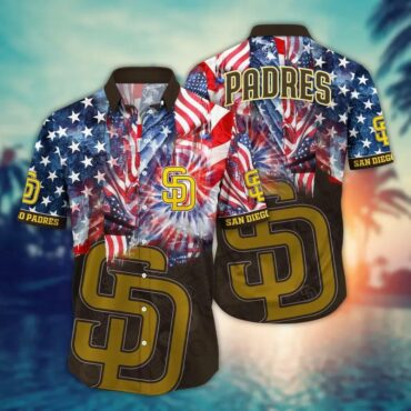 San Diego Padres Fireworks Freedom Hawaiian Shirt Unisex T-shirt, Sweatshirt, Hoodie, Long Sleeve Tee - T-Shirt, Sweatshirt, Hoodie